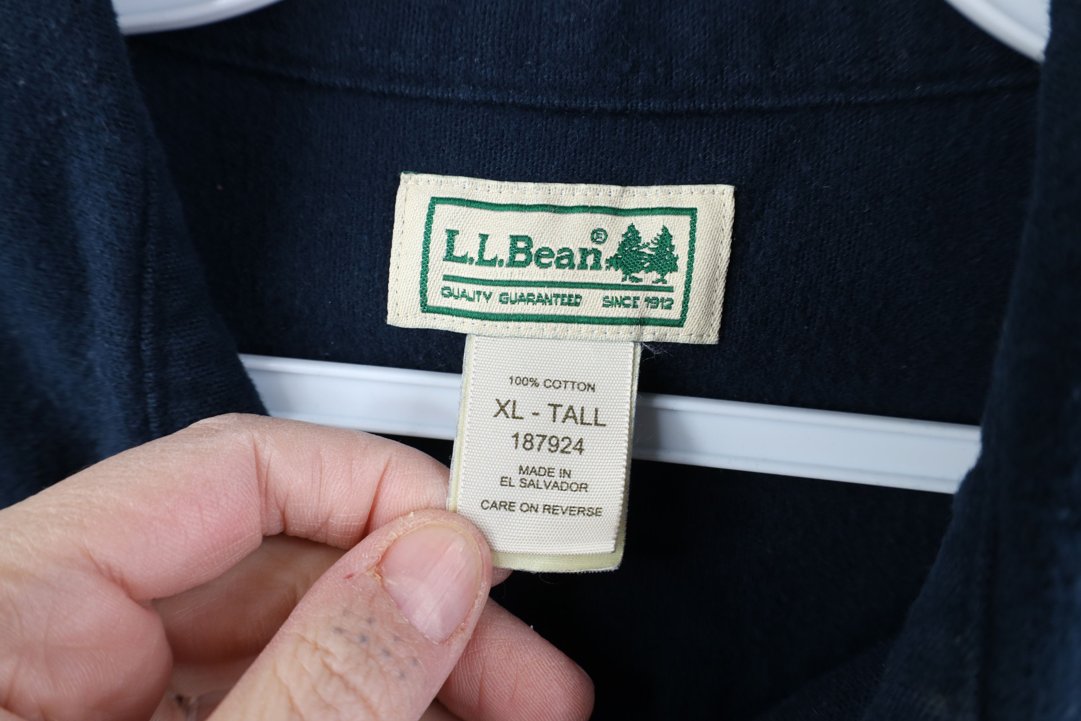 L.L. Bean Vintage 90s LL Bean Heavyweight Chamois Cloth Button Shirt Size US XL / EU 56 / 4 - 7 Thumbnail