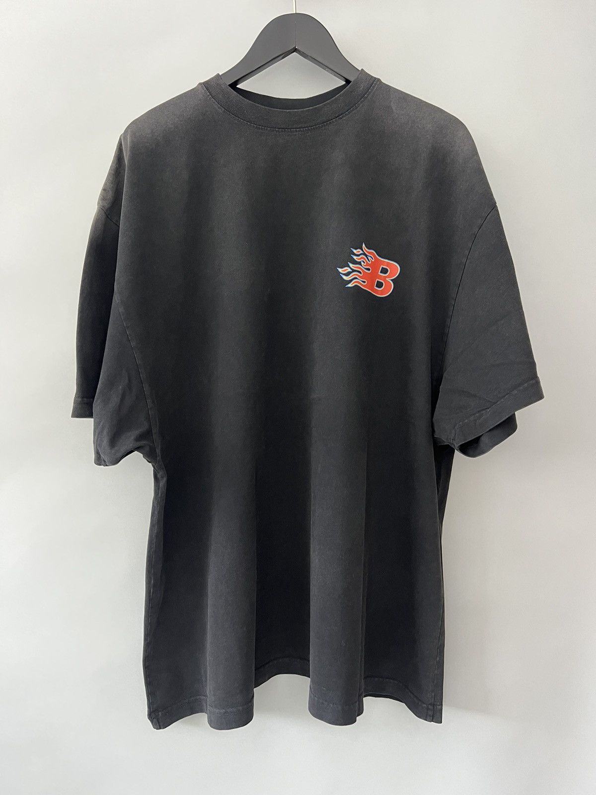 Balenciaga Balenciaga Flames T-Shirt Size US M / EU 48-50 / 2 - 4 Thumbnail