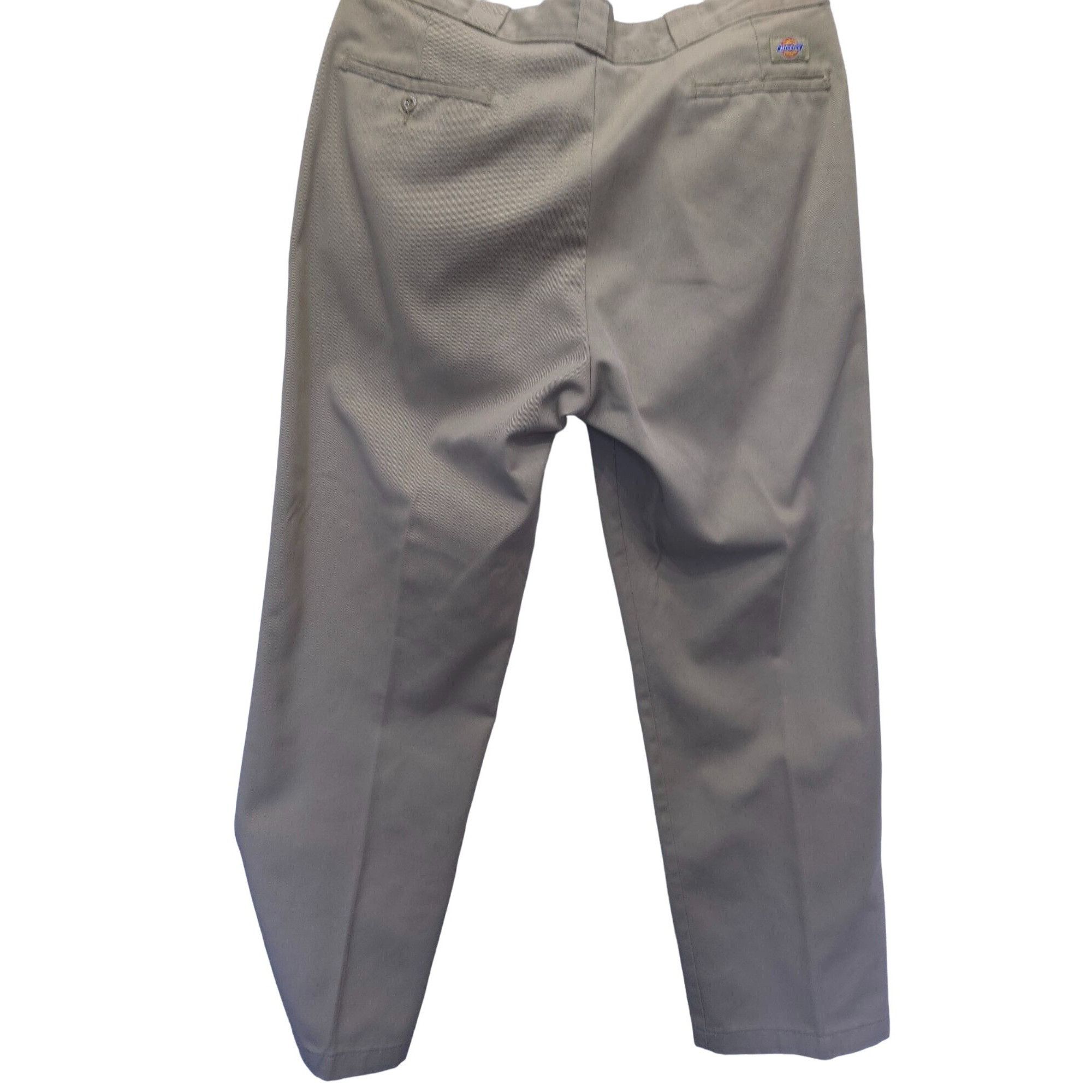 Dickies Dickies Mens 36x32 Khaki Classic Fit Work Pants Size US 36 / EU 52 - 5 Thumbnail