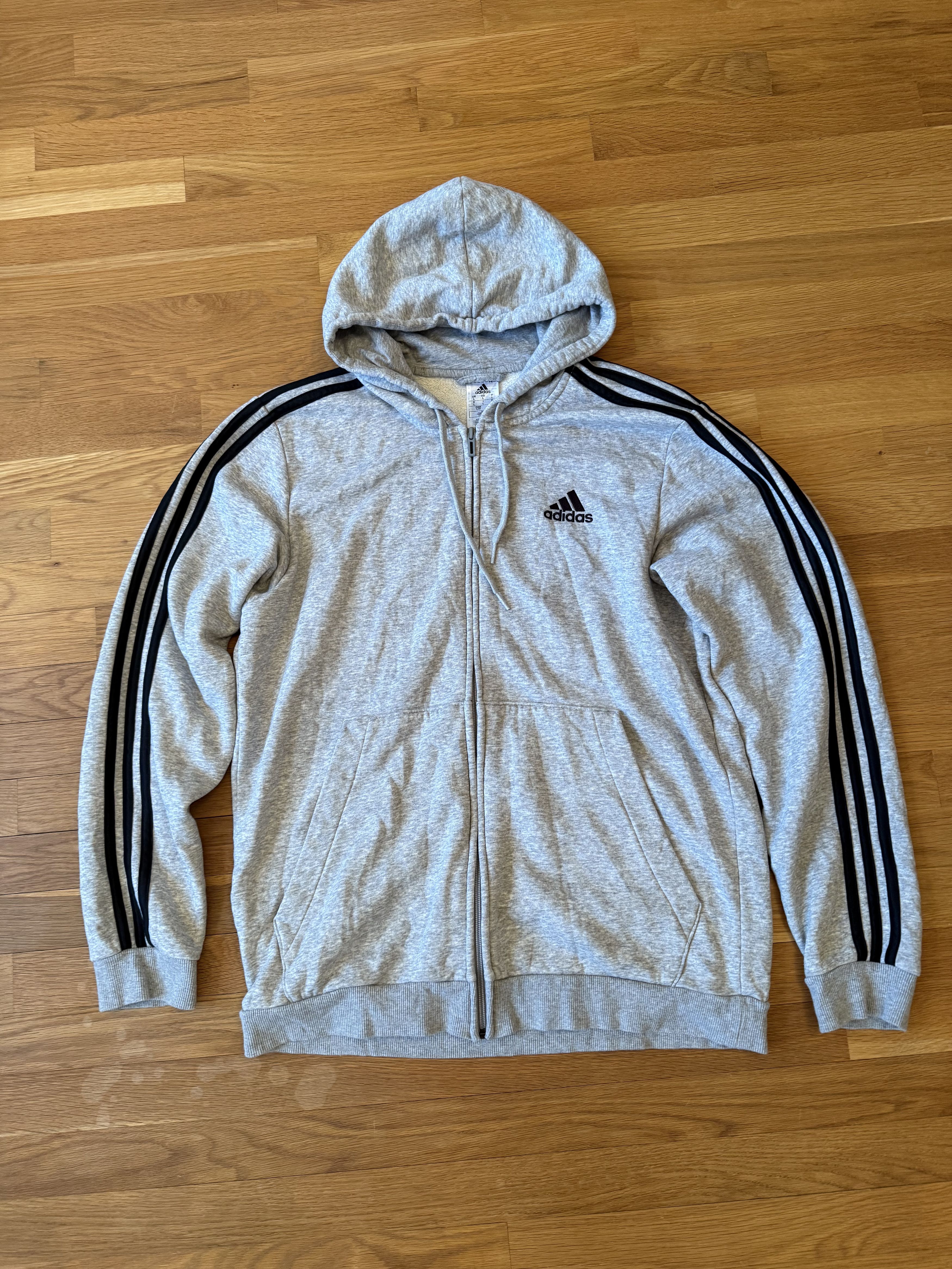 Adidas Adidas 3 Stripe Hoodie Size US L / EU 52-54 / 3 - 1 Thumbnail