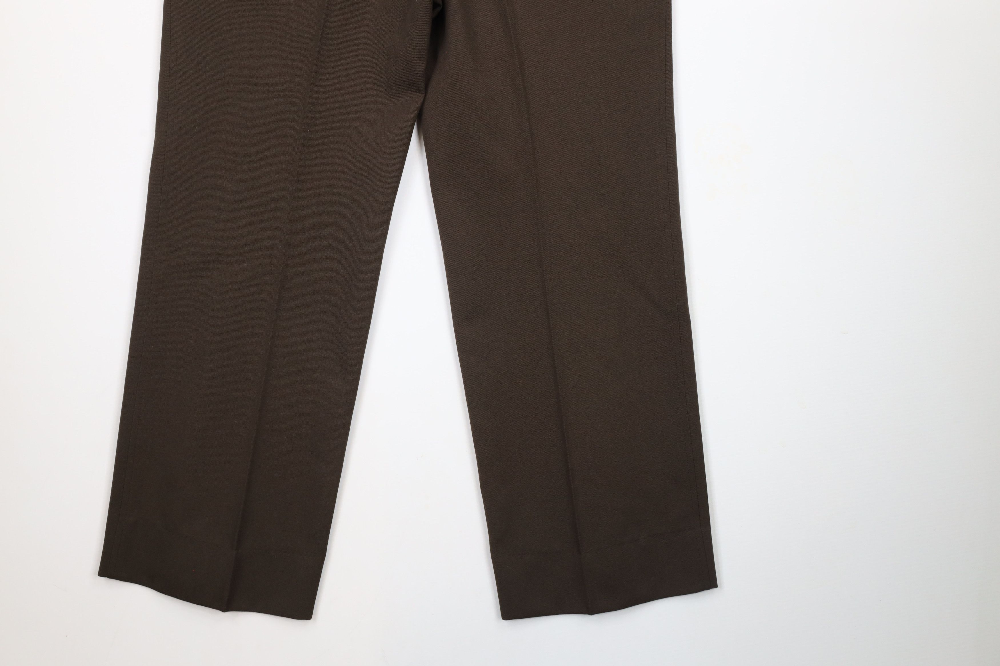 Vintage Vintage 70s Streetwear Bell Bottoms Pants Trousers Brown Size US 32 / EU 48 - 10 Thumbnail