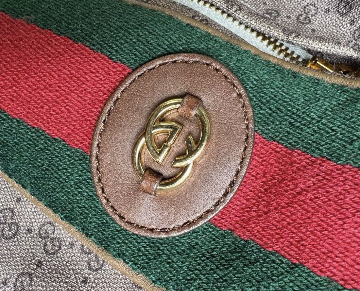 Gucci Gucci Red Green Striped Logo Shorts Size S-2506 Size US 40 / EU 56 - 4 Thumbnail
