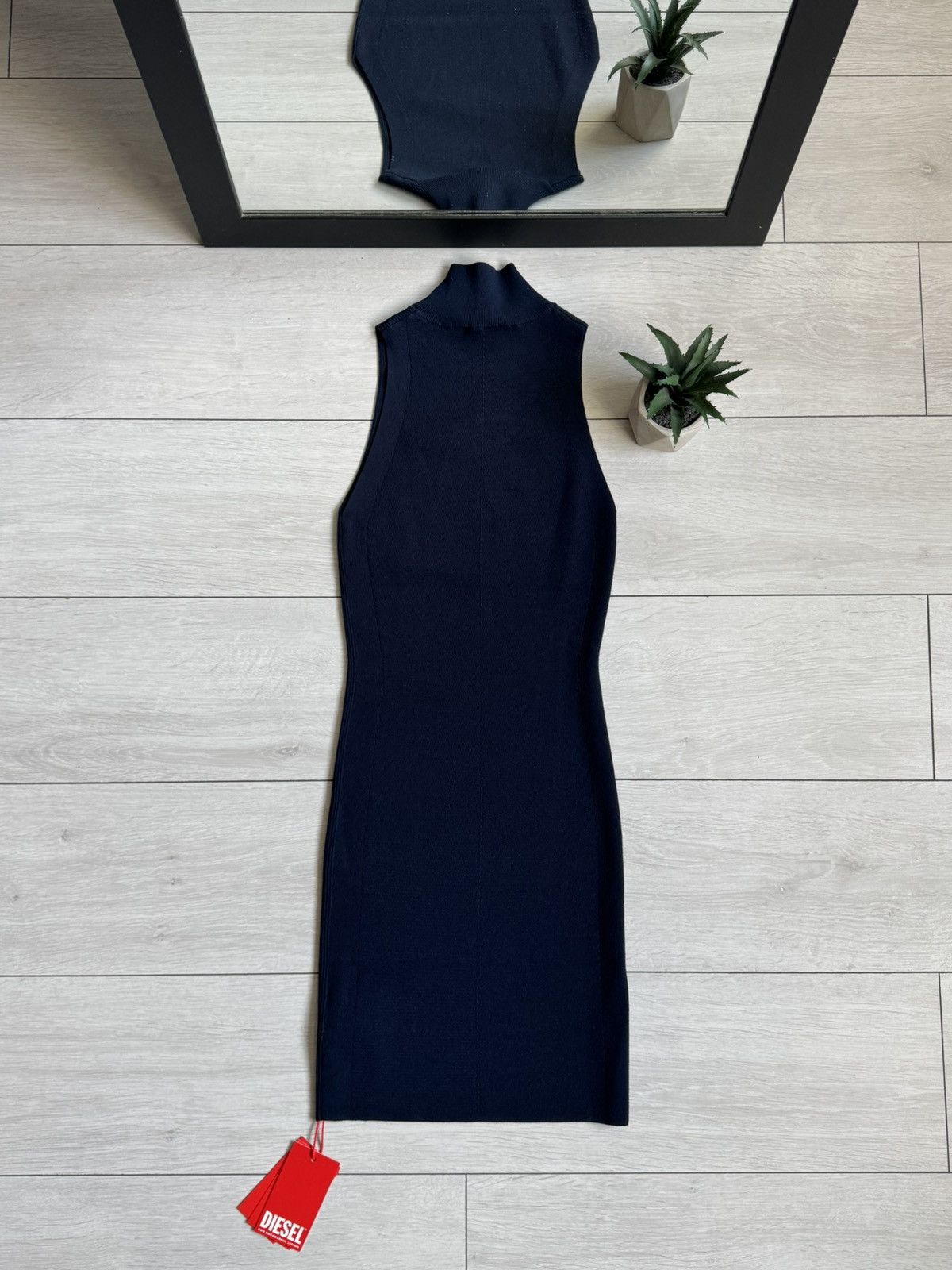 Diesel New! Diesel M-Onervax Navy Dress Size S / US 4 / IT 40 - 11 Thumbnail