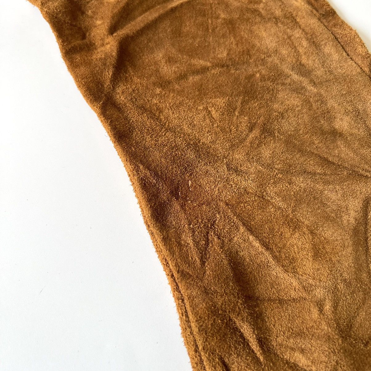 Other Vtg.SANTA FE Suede Flare Pants 70s Size US 28 / EU 44 - 6 Thumbnail