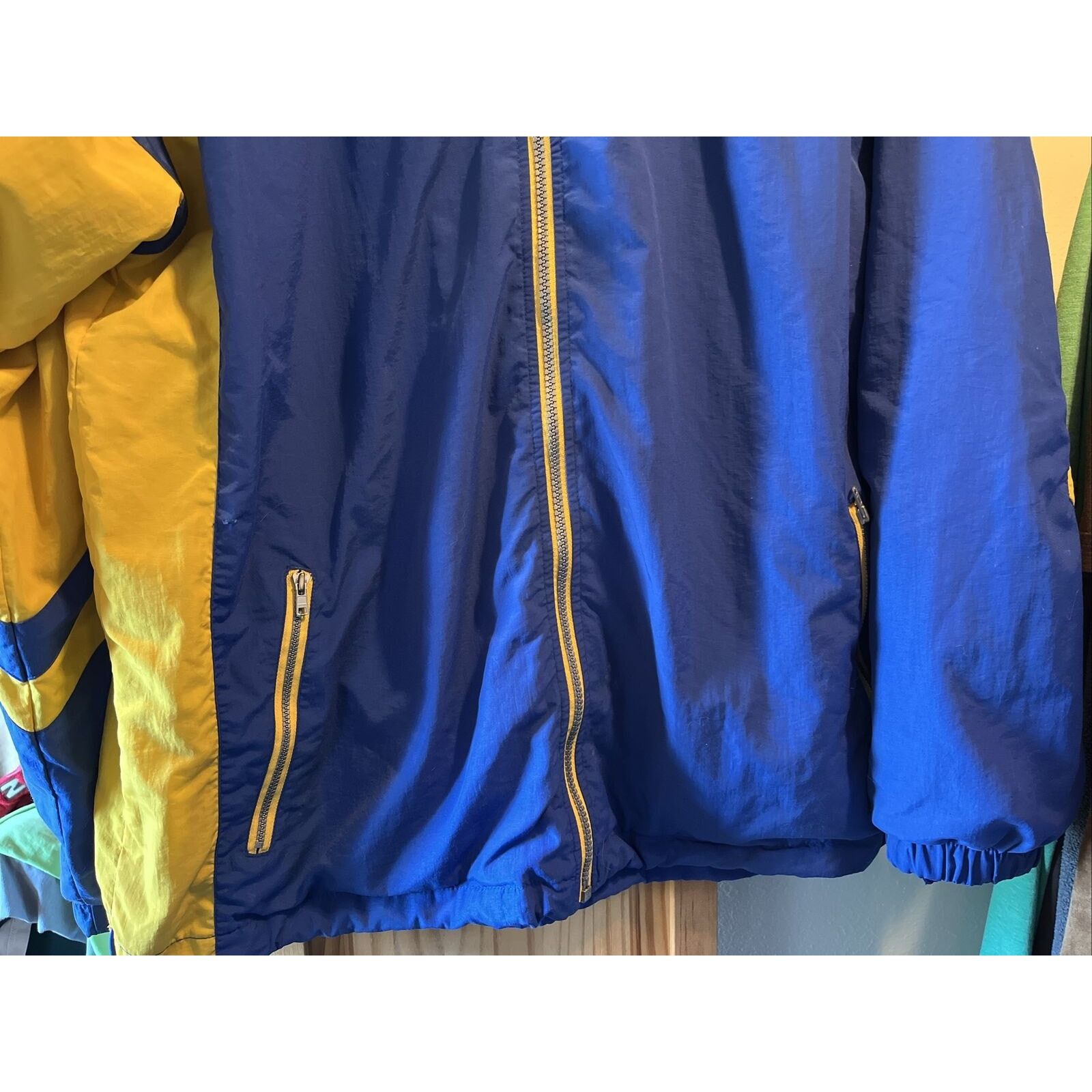 Other Tonix Blue Warm Up Track Jacket Men’s Size L Vintage Yellow Size US L / EU 52-54 / 3 - 4 Thumbnail