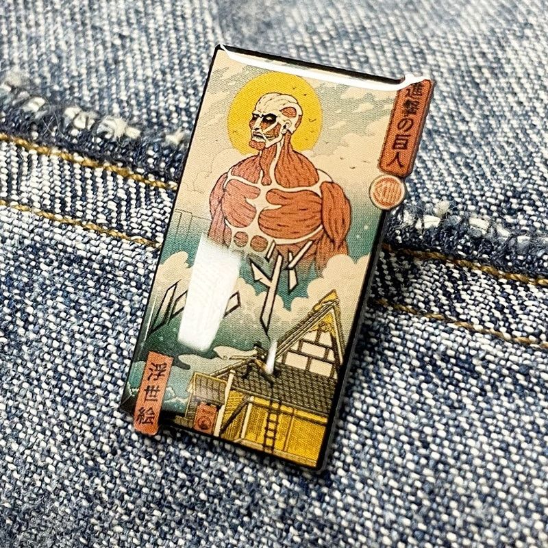 AoT enamel authentic pin