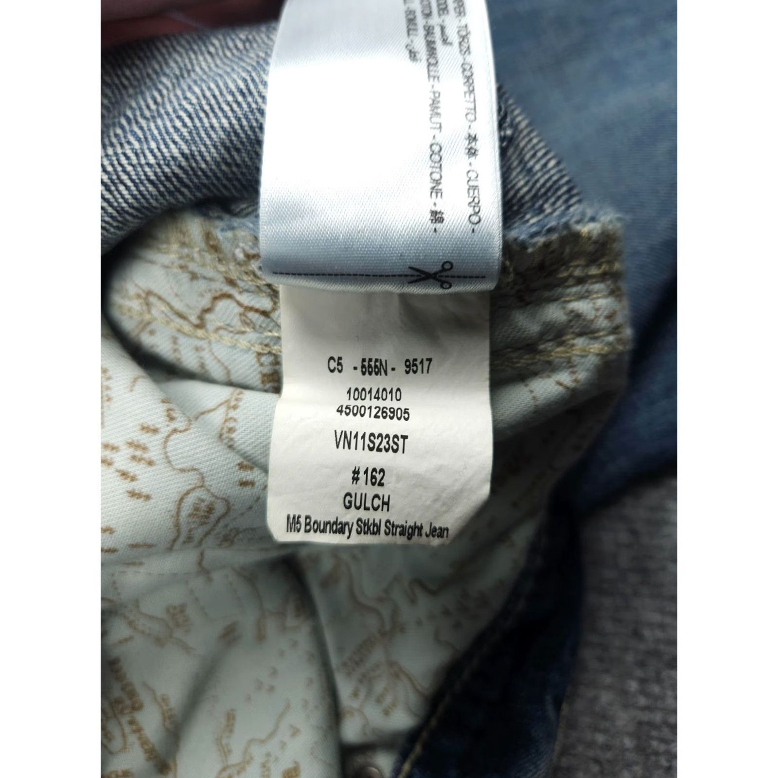 Ariat Ariat M5 Straight Leg Jeans Men's 34 x 32 Blue Workwear Ranch EUC Size US 34 / EU 50 - 6 Thumbnail