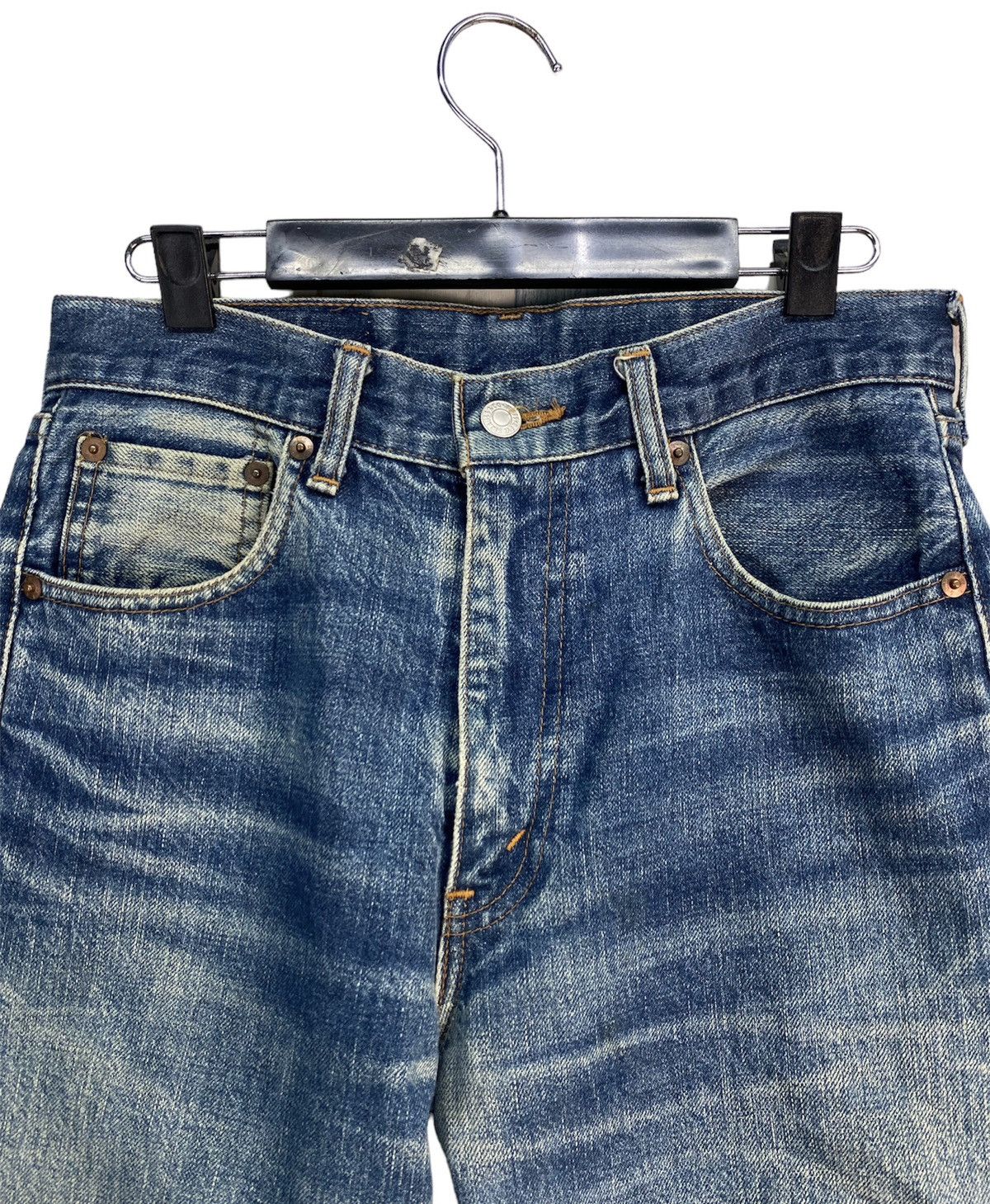 Levi's Vintage Levis Big E Selvedge Denim Size US 30 / EU 46 - 2 Thumbnail