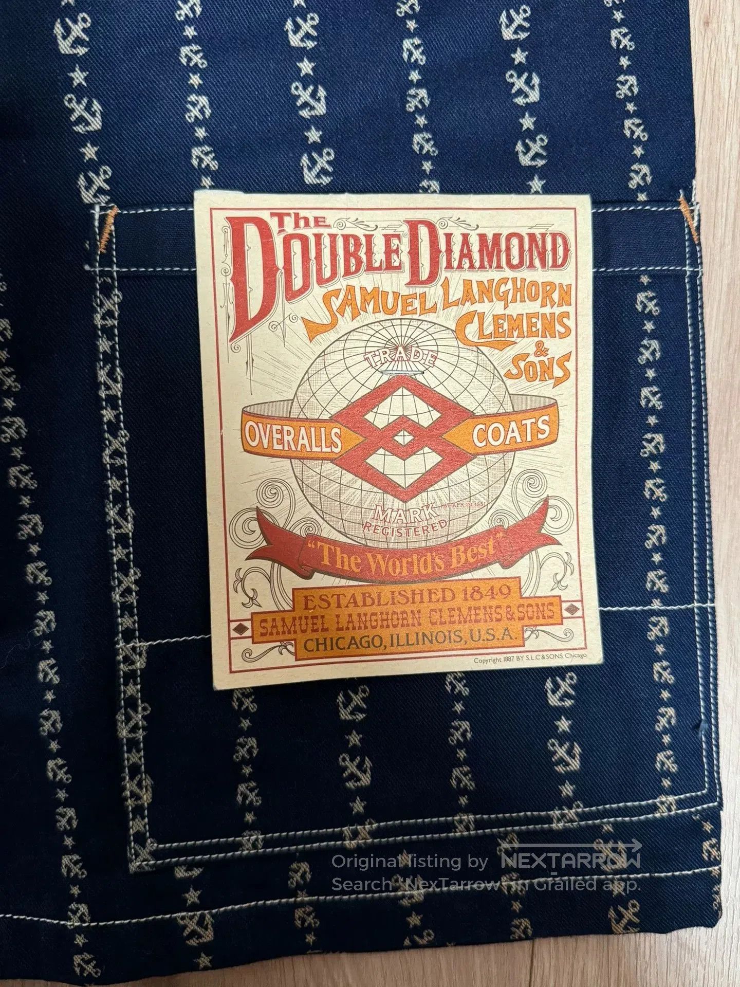 The Real McCoy's joe mccoy double diamond coat jacket. Size US M / EU 48-50 / 2 - 5 Thumbnail
