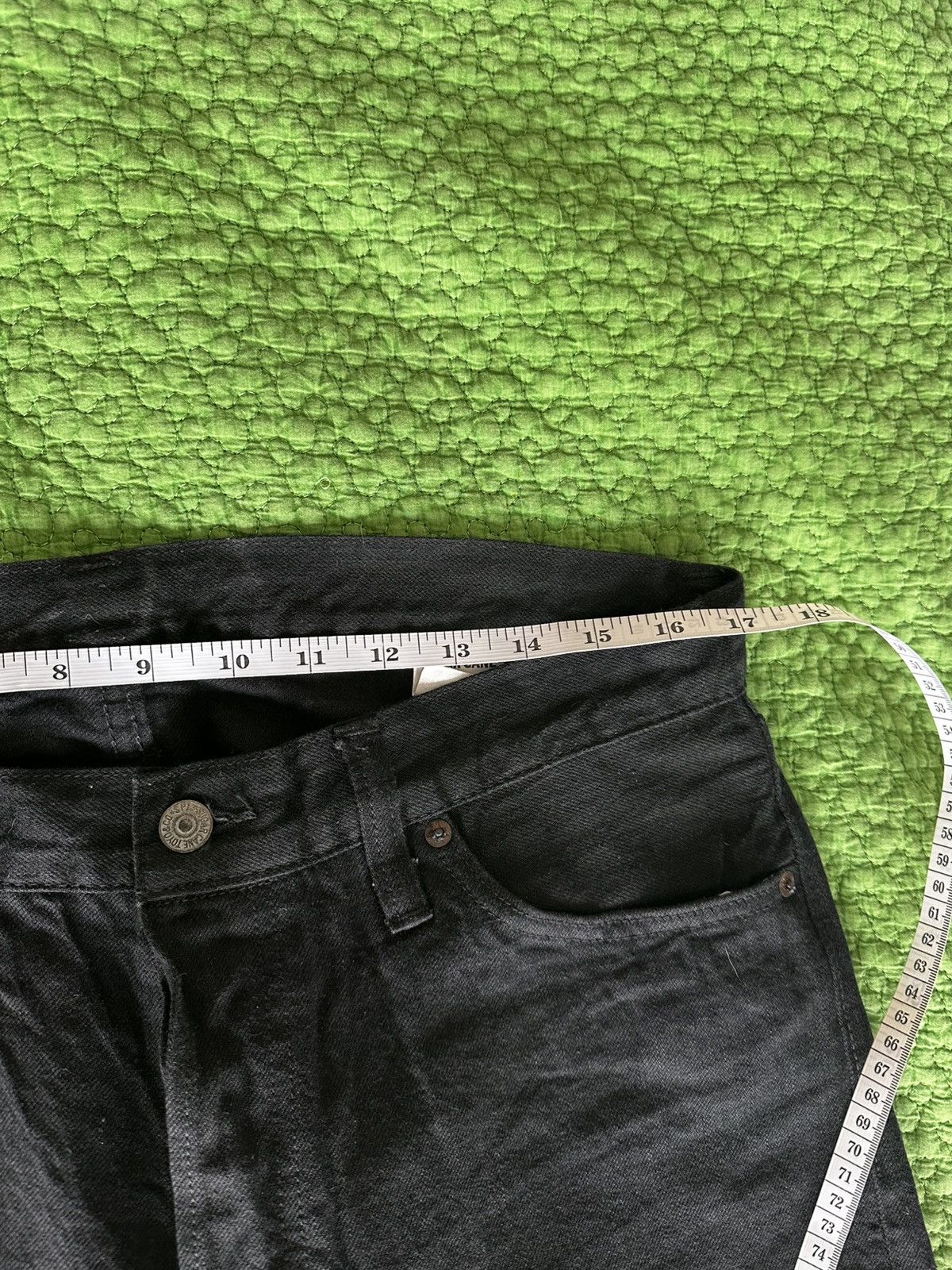 Sugar Cane Sugar Cane Selvedge Black Lot 470 Size US 34 / EU 50 - 7 Thumbnail