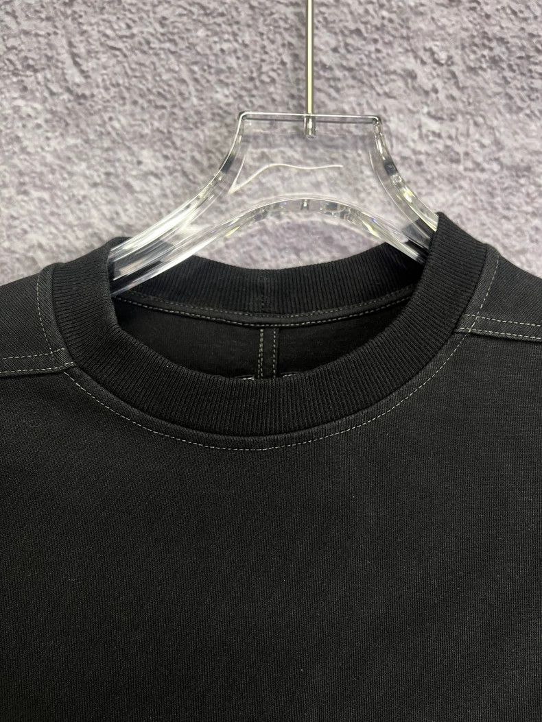 Rick Owens Rick Owens Black short-sleeved T-shirt 2504-Nextarrow Size US S / EU 44-46 / 1 - 2 Thumbnail