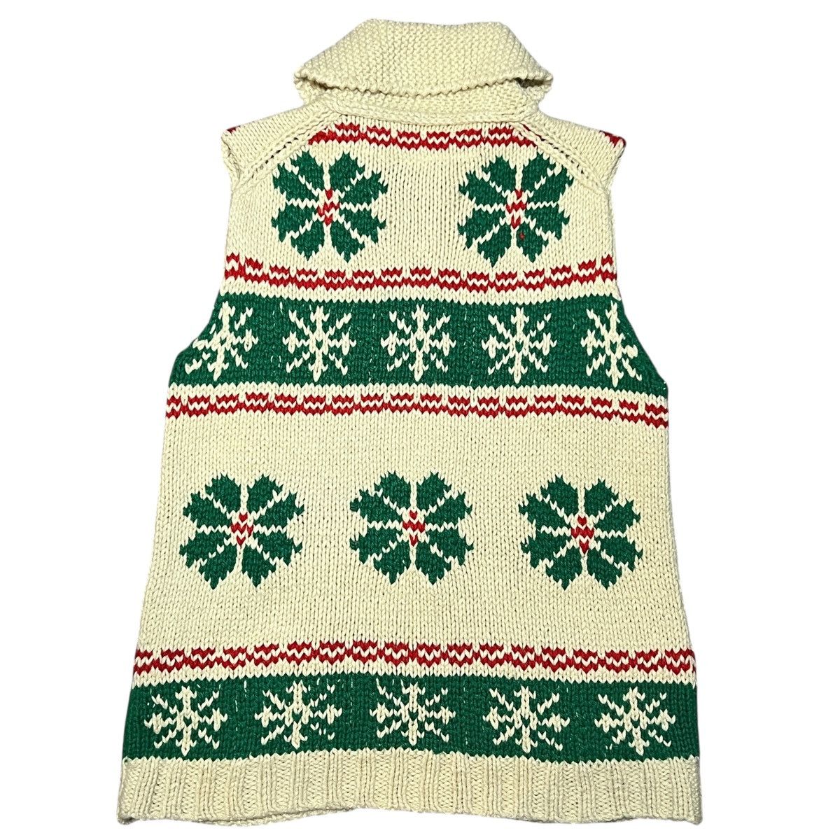 Junya Watanabe JUNYA WATANABE MAN Snow Pattern Cowichan Knit Vest Size US L / EU 52-54 / 3 - 9 Thumbnail