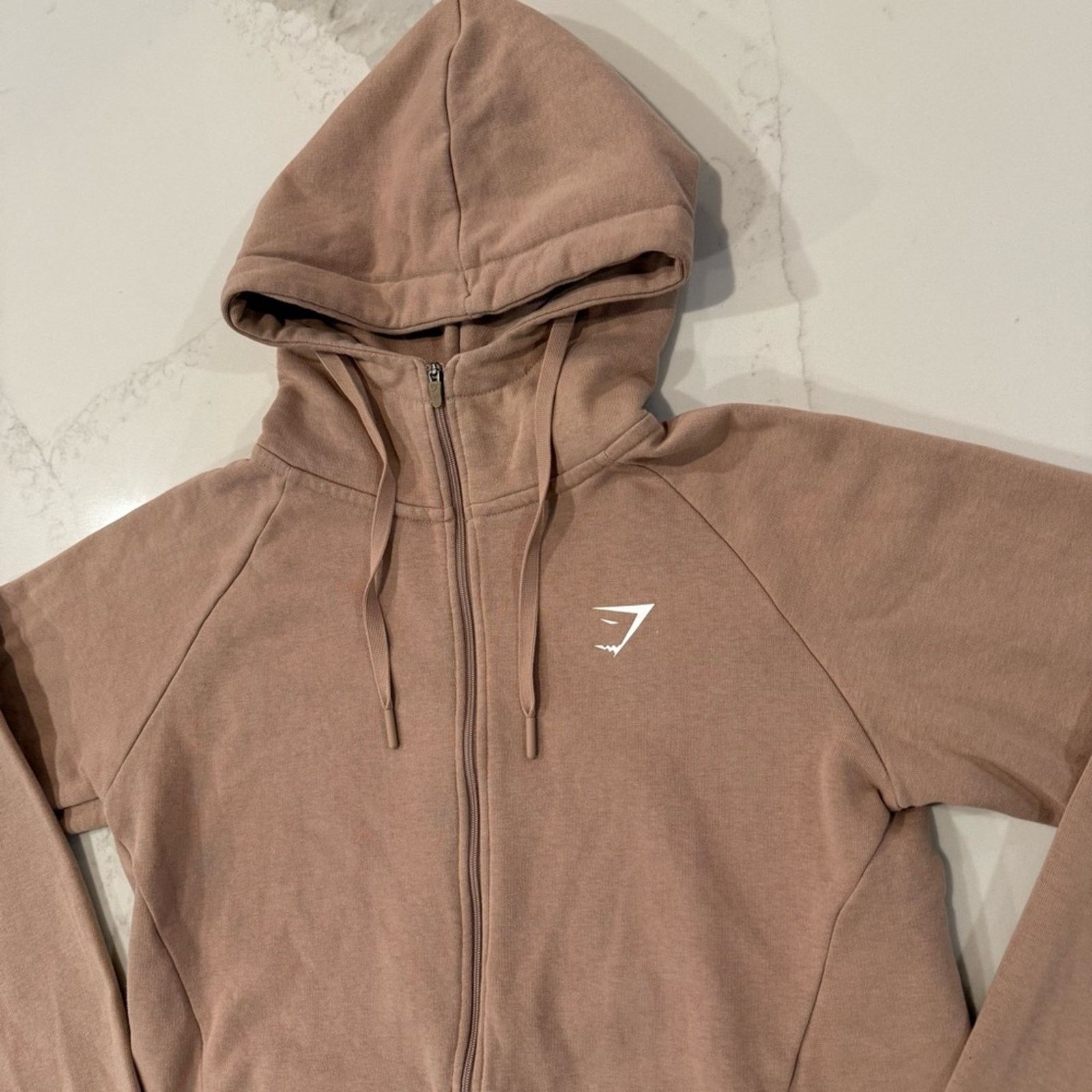 Gymshark Gymshark Training Fleece FullZip Hoodie Sweatshirt Womens XS Size XS / US 0-2 / IT 36-38 - 6 Thumbnail