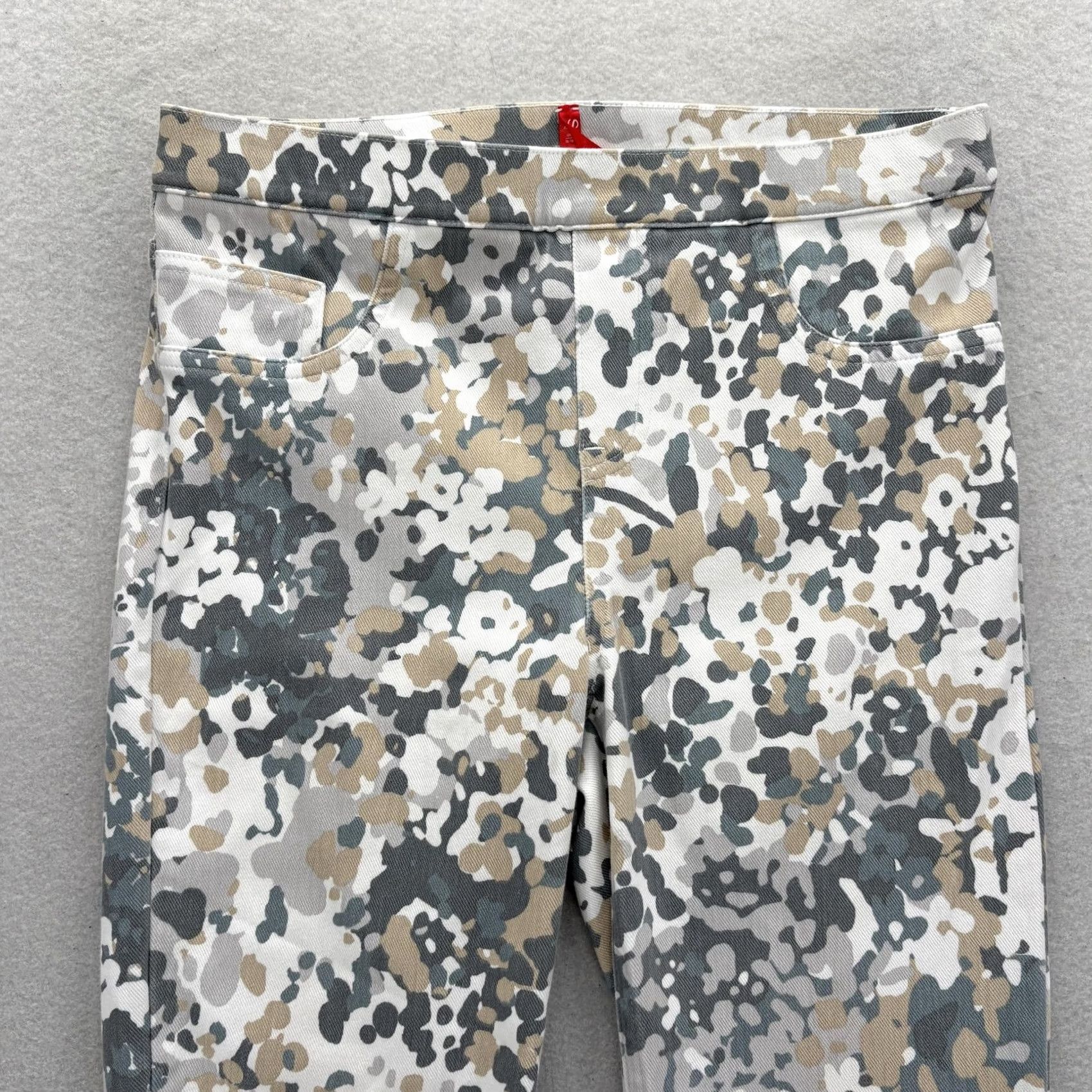 Spanx Spanx Jegging Pants Womens Large Gray Camouflage Stretch Denim Skinny Pockets Pull On Size 36" / US 14 / IT 50 - 2 Thumbnail