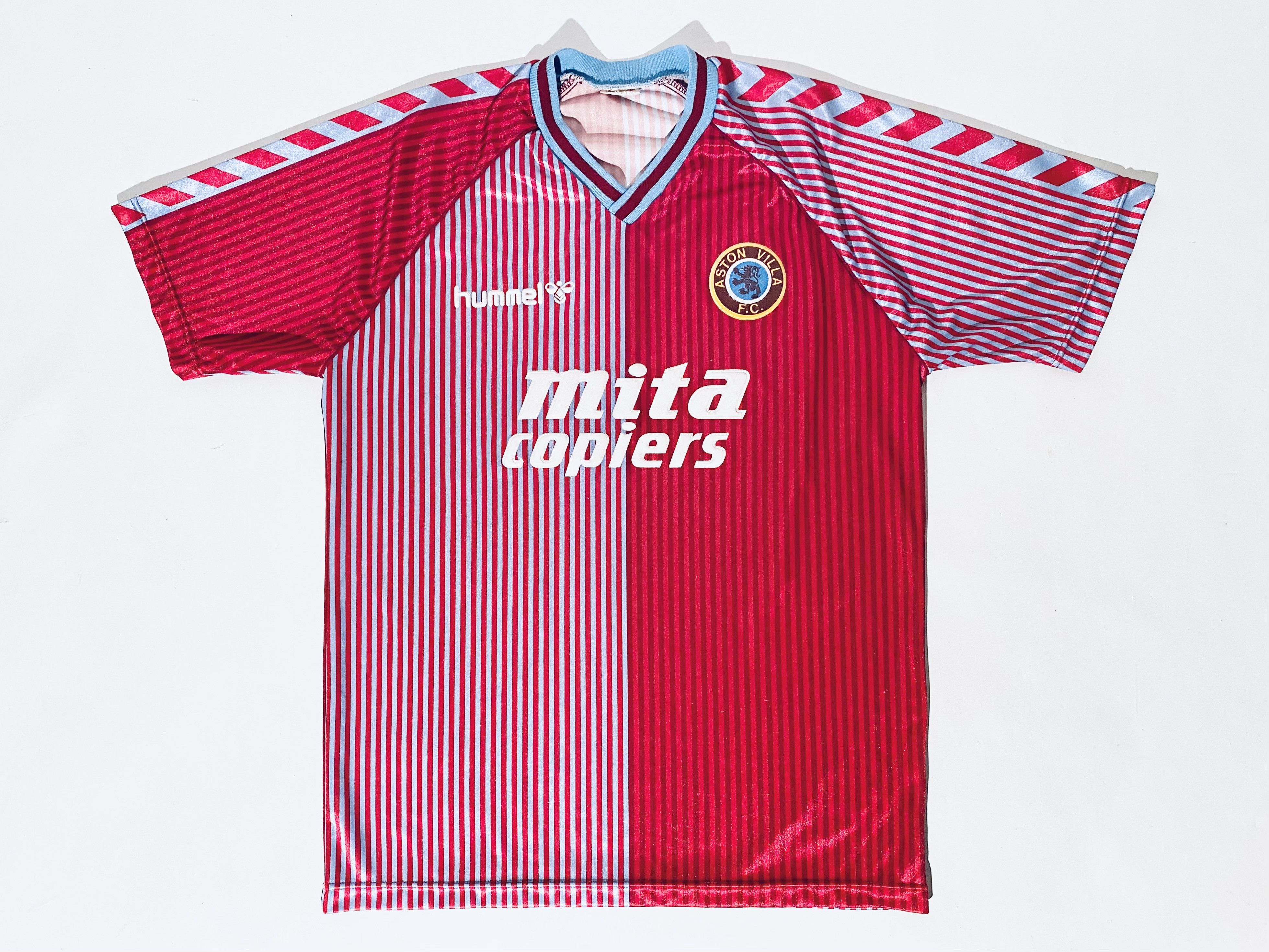 Hummel Aston Villa Home Shirt 1987 - 1989 Size US M / EU 48-50 / 2 - 2 Thumbnail