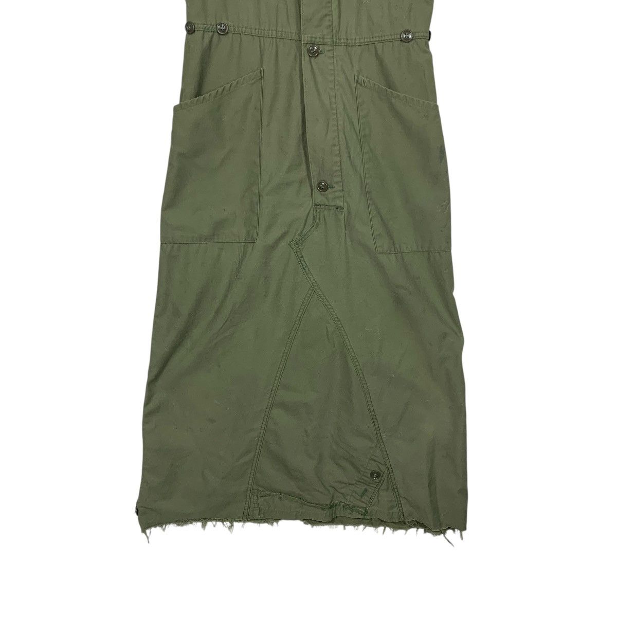 Custommade Vintage Army Issues OG Coverall Dress Custom Made #1836-C80 Size S / US 4 / IT 40 - 4 Thumbnail