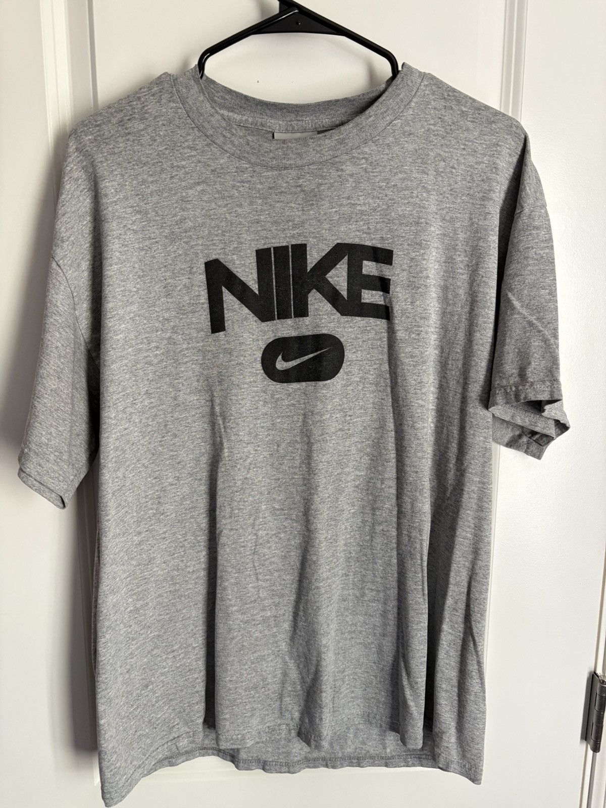 Nike Vintage Y2K Nike Block Logo Tee Size US L / EU 52-54 / 3 - 2 Thumbnail