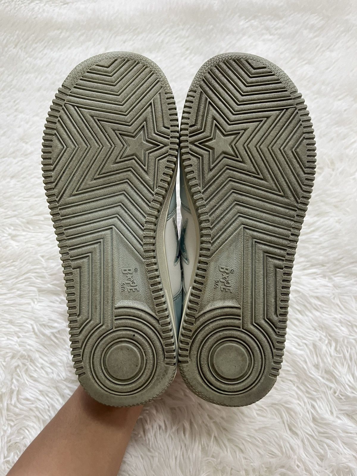 Bape × Kaws Bape sta x Kaws blue and white Size US 8.5 / EU 41-42 - 9 Thumbnail