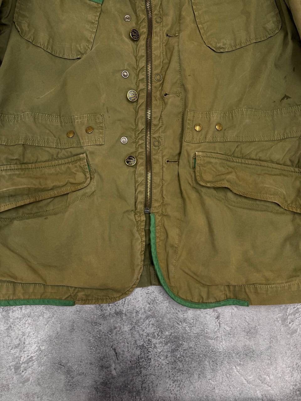 Diesel Diesel Men's Military Jacket Khaki Size L Size US L / EU 52-54 / 3 - 3 Thumbnail