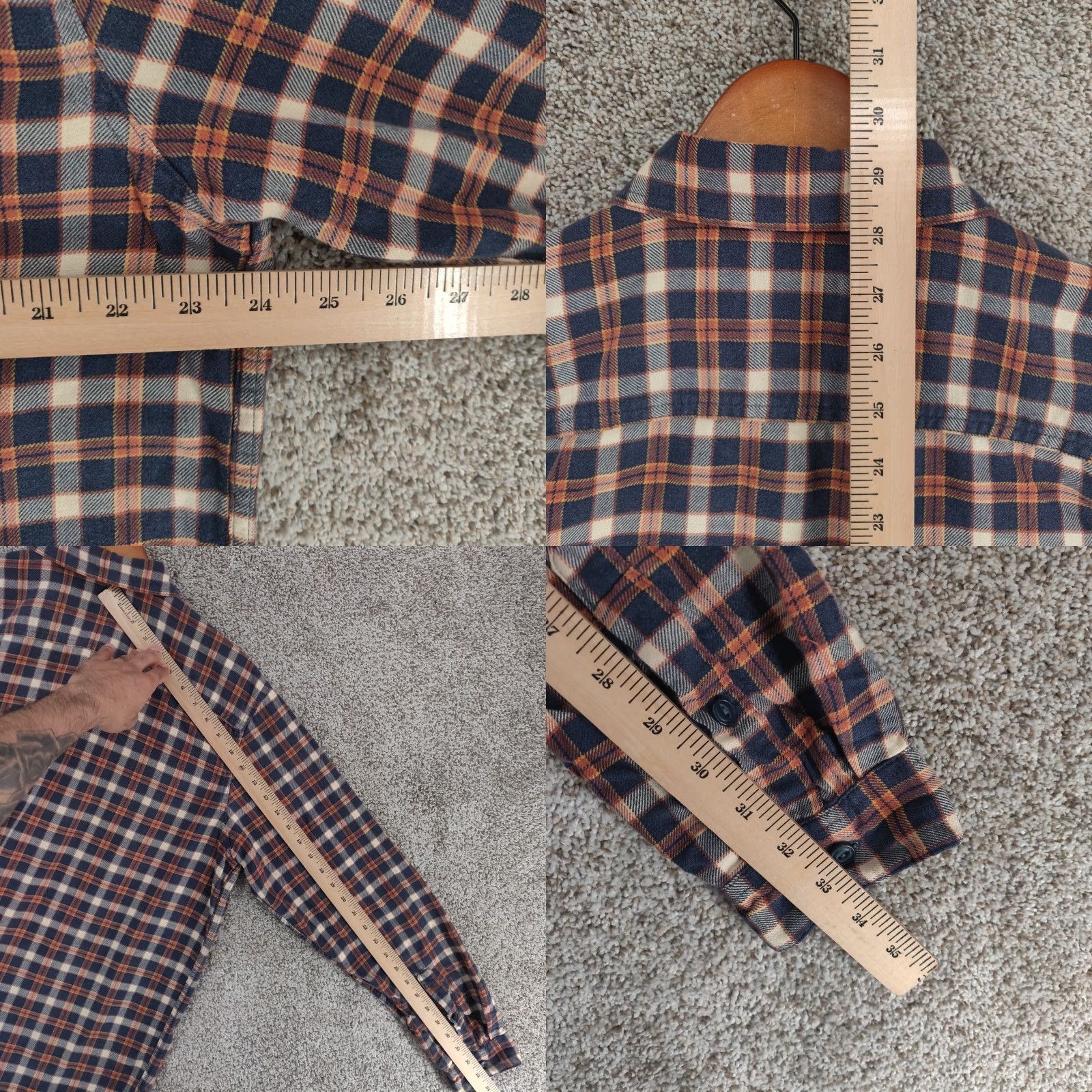 Patagonia Patagonia Fjord Flannel Shirt Mens Large Plaid Lightweight Long Sleeve Size US L / EU 52-54 / 3 - 9 Thumbnail