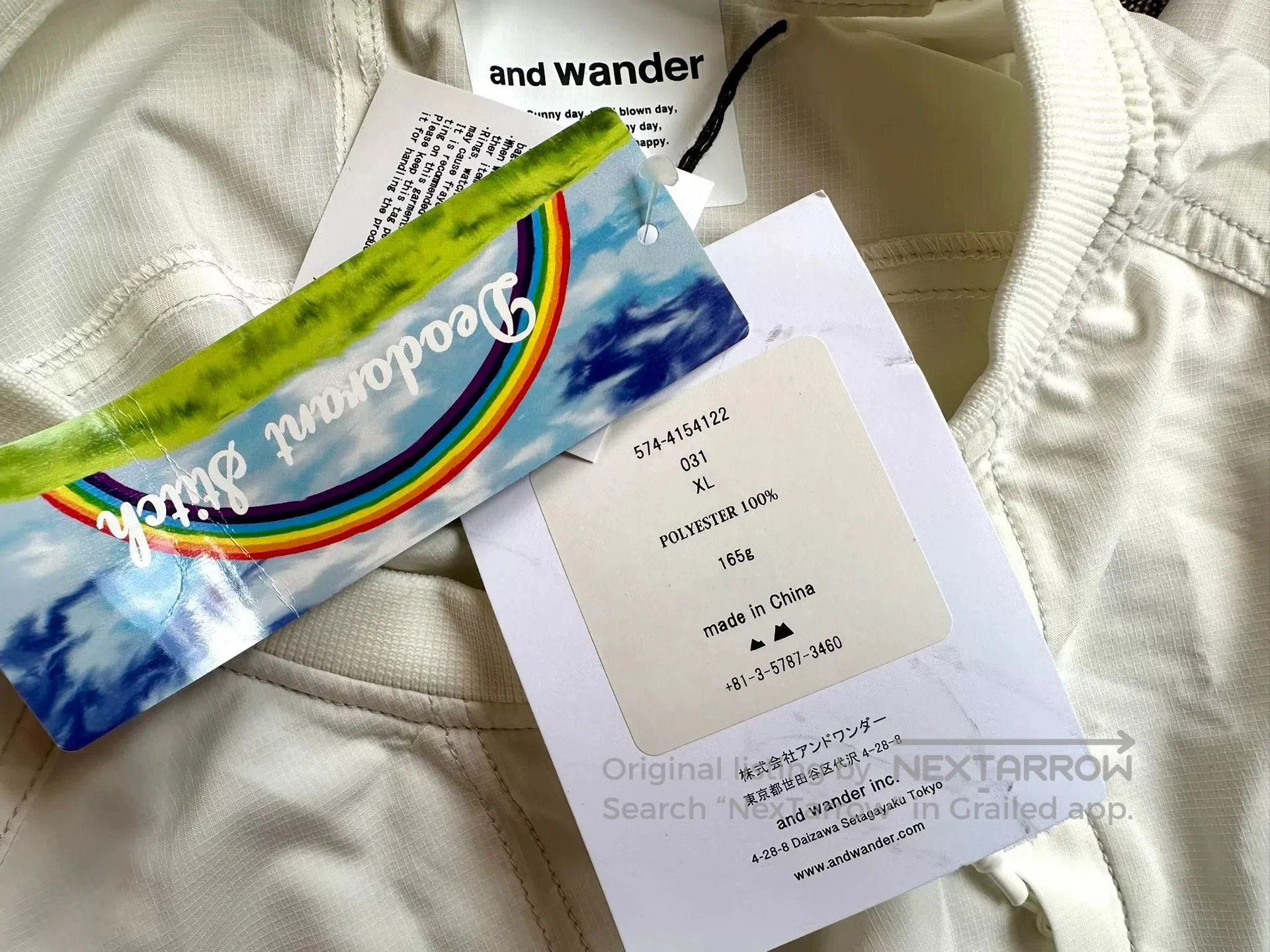 And Wander outdoor stretch rip pullover t-shirt. Size US XL / EU 56 / 4 - 8 Thumbnail