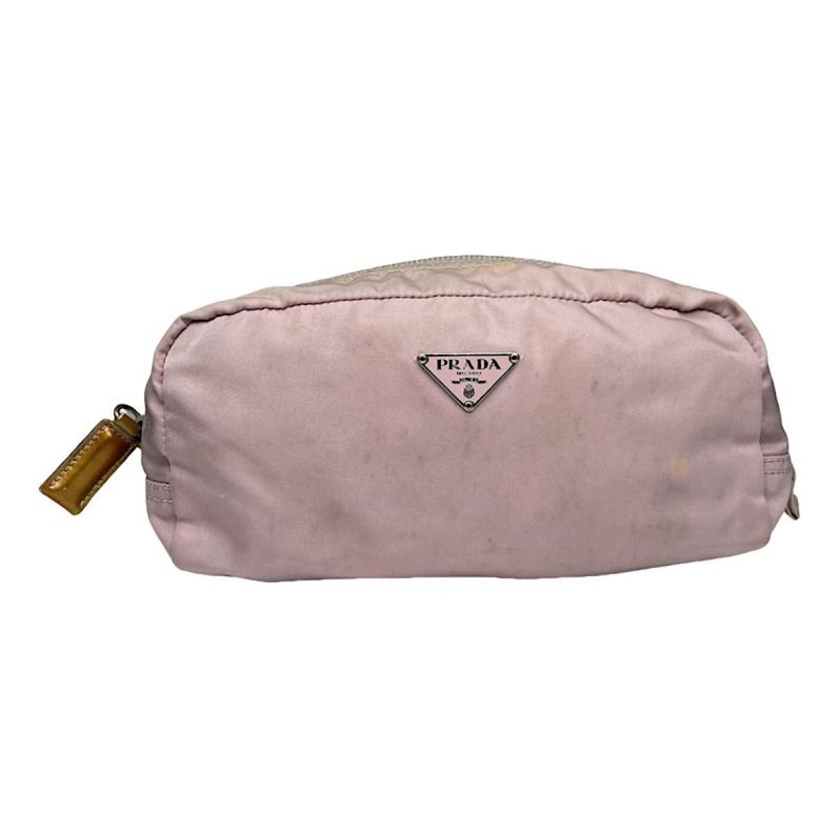 Prada Re-edition Pink Polyester Clutch Bag Size ONE SIZE - 1 Thumbnail