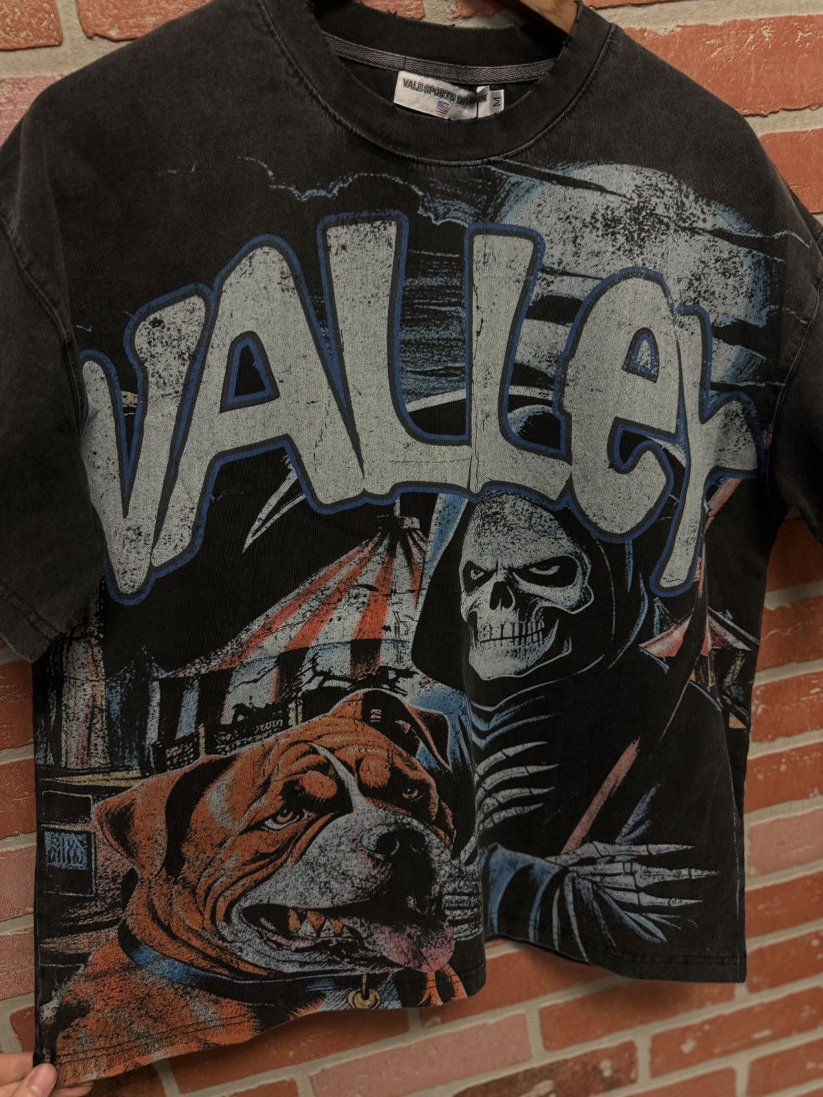 Vale Vale Valley Grim Reaper Tee Shirt Size M Brand New Size US M / EU 48-50 / 2 - 4 Thumbnail