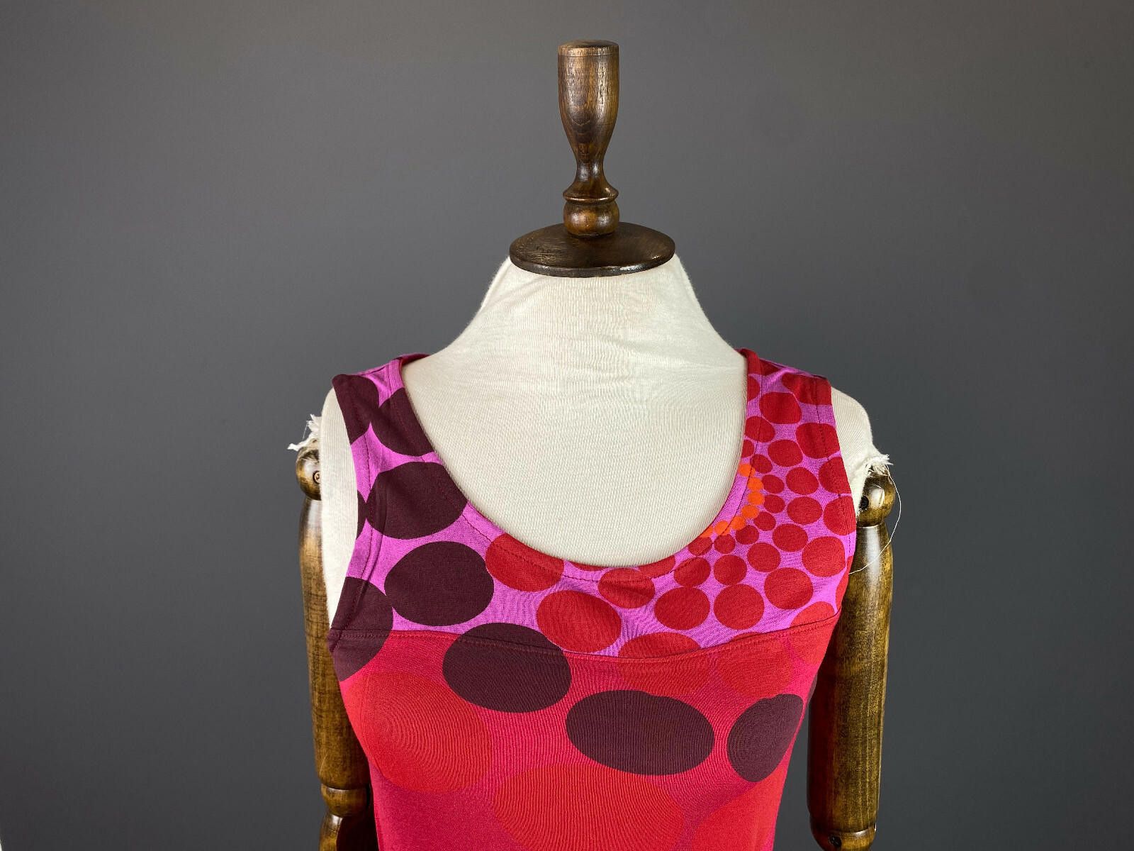 Desigual NWT Desigual Red Dotted Belted A-Line Dress Size S Size S / US 4 / IT 40 - 2 Thumbnail