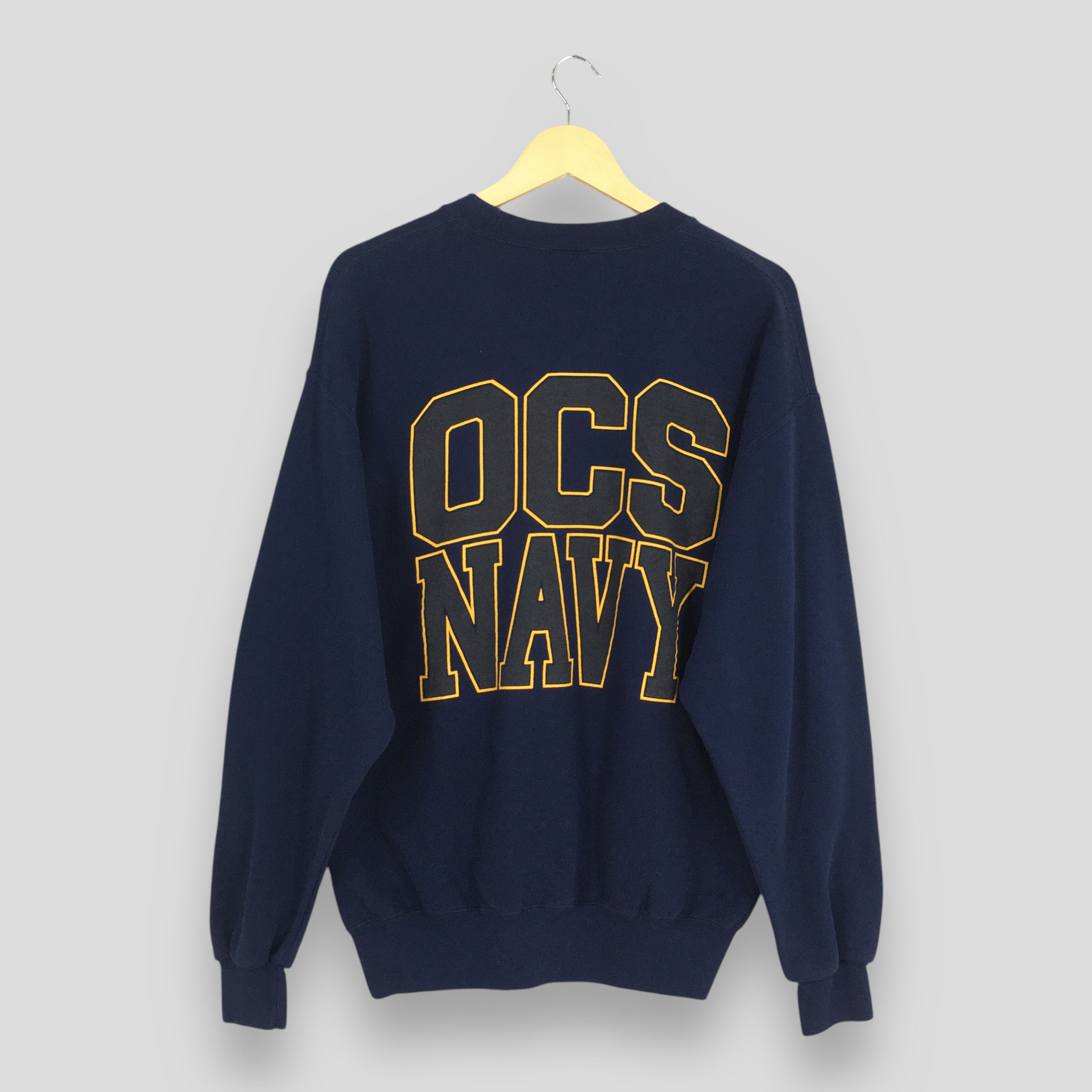 Other Vintage United States Navy Blue Sweatshirt Large Size US L / EU 52-54 / 3 - 6 Thumbnail