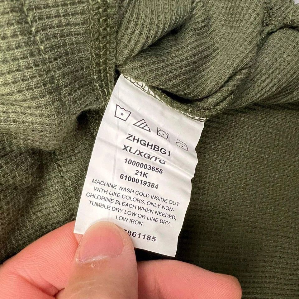 Wrangler Wrangler Shirt Men Green Long Sleeve Pullover Henley New XL Size US XL / EU 56 / 4 - 7 Thumbnail