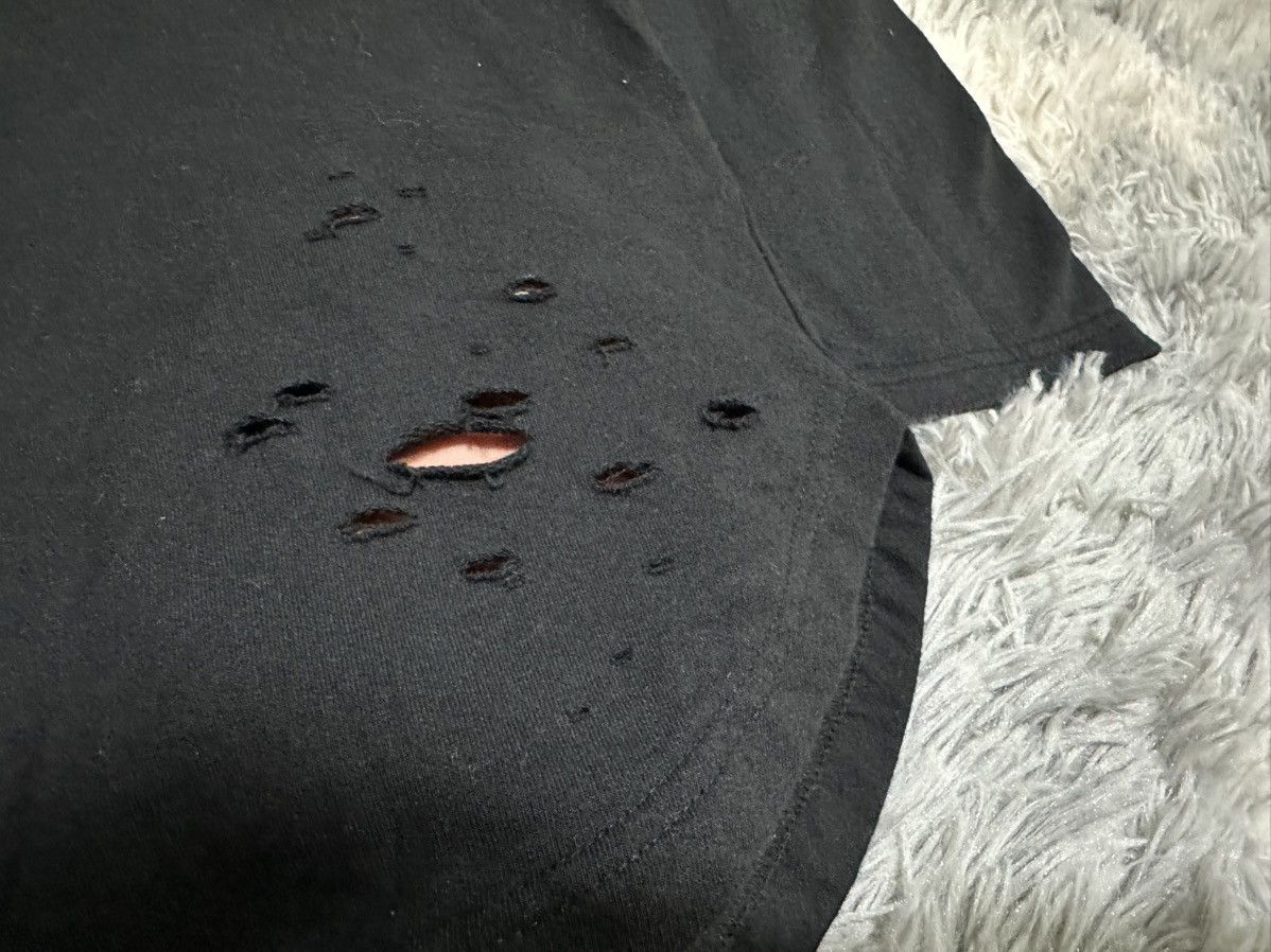 In The Attic 🔥Sick Y2K In The Attic Homme Distressed Ls Shirt Goth Punk Size US L / EU 52-54 / 3 - 6 Thumbnail