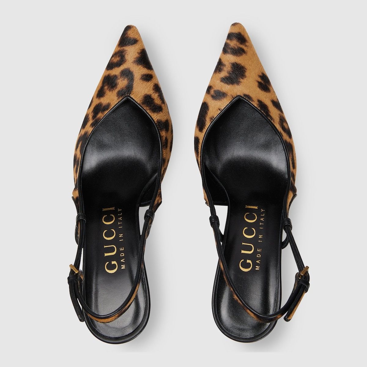Gucci o1s1wg110225 Heeled Pumps in Leopard Size US 6 / IT 36 - 5 Thumbnail
