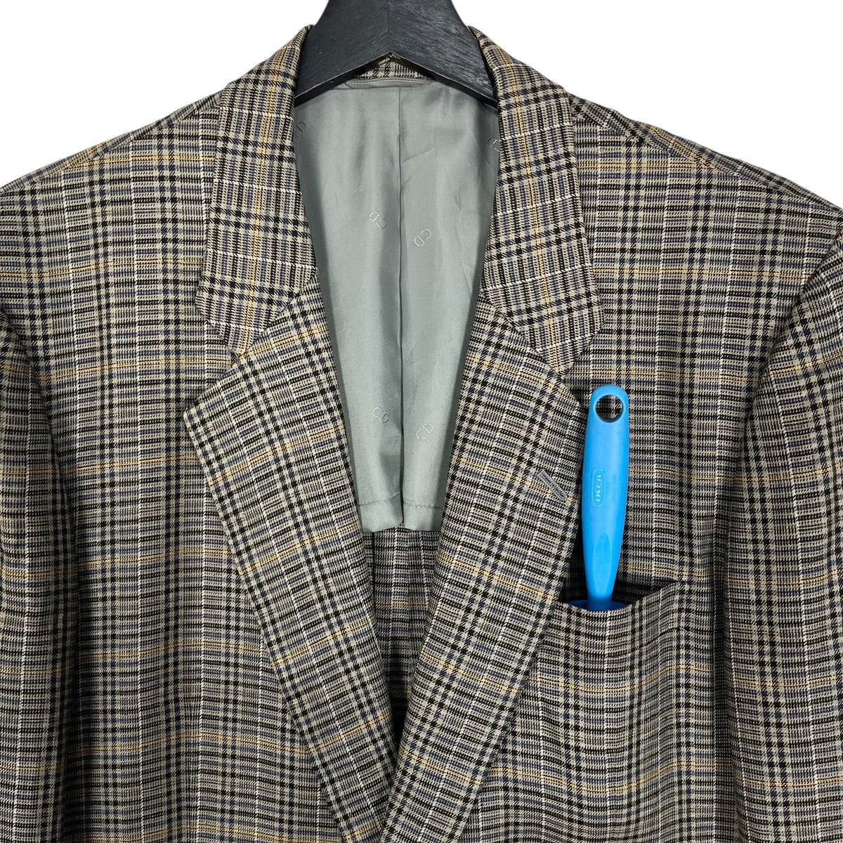 Christian Dior Monsieur × Vintage Vintage Christian Dior Monsieur Pret A Porter Blazer Jacket Size US XL / EU 56 / 4 - 3 Thumbnail
