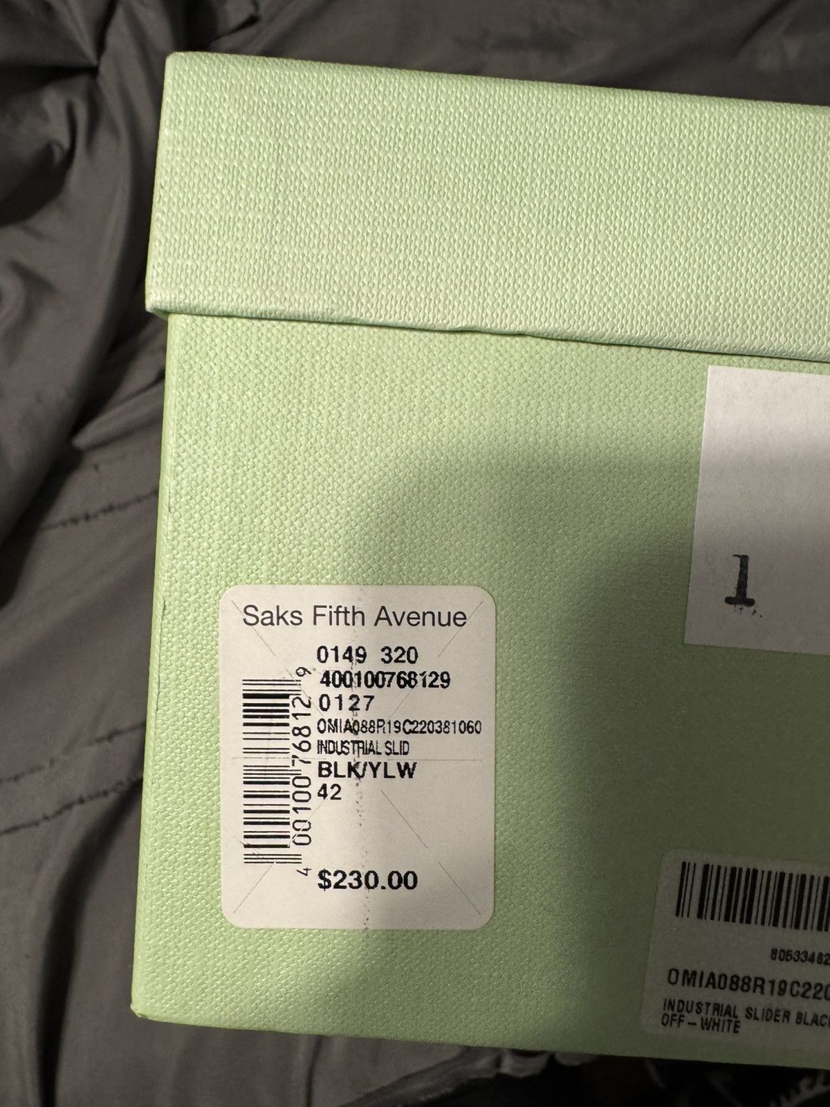 Off-White Off white logo print black blue Size US 11 / EU 44 - 7 Thumbnail