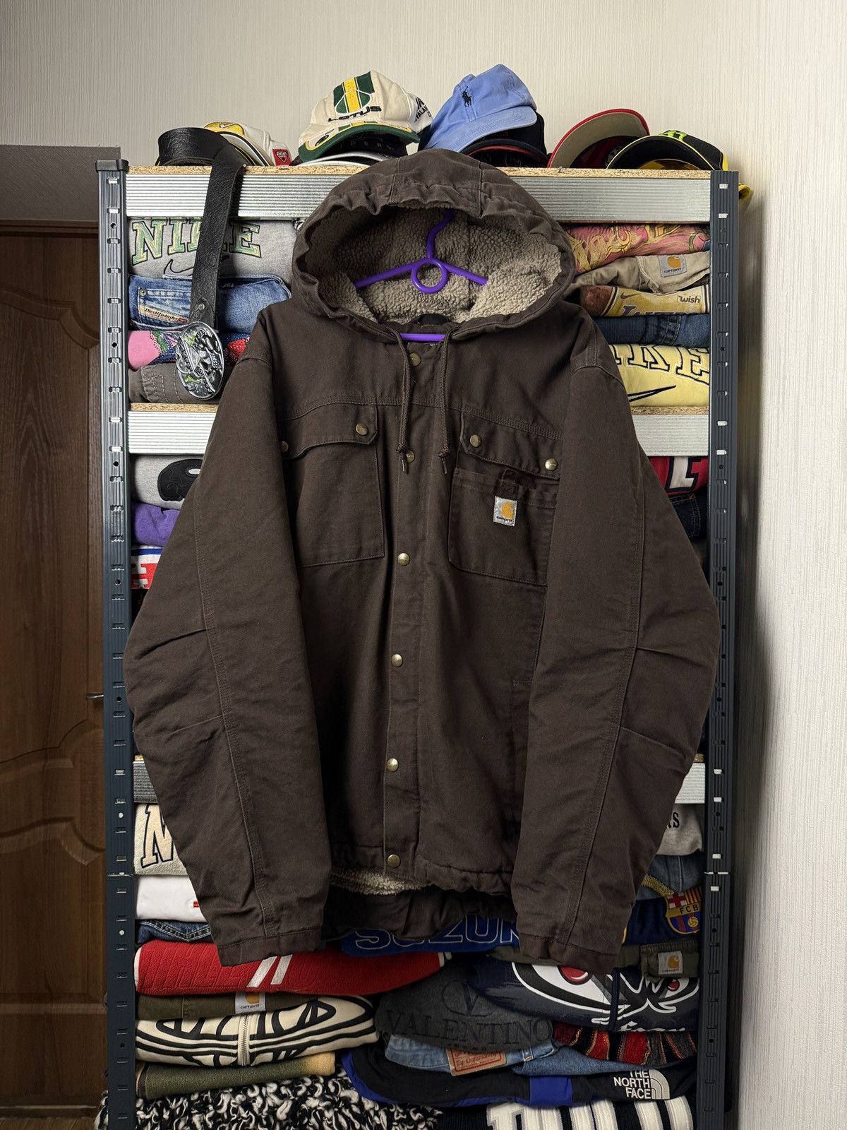 Carhartt Carhartt Active Jacket Brown vintage og Size US XL / EU 56 / 4 - 1 Thumbnail