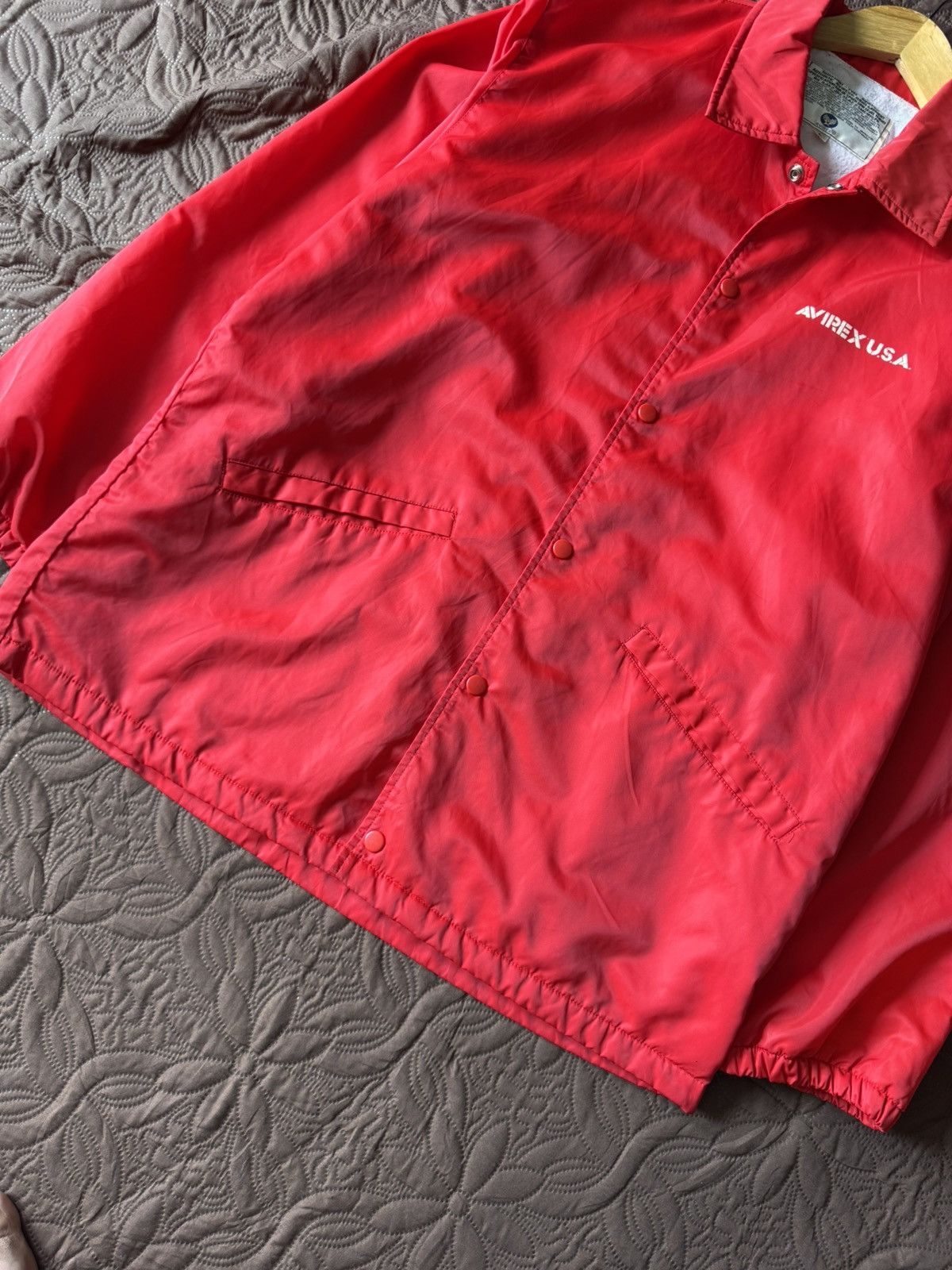 Avirex Vintage avirex coach jacket big spellout backhit🔥 Size US L / EU 52-54 / 3 - 6 Thumbnail