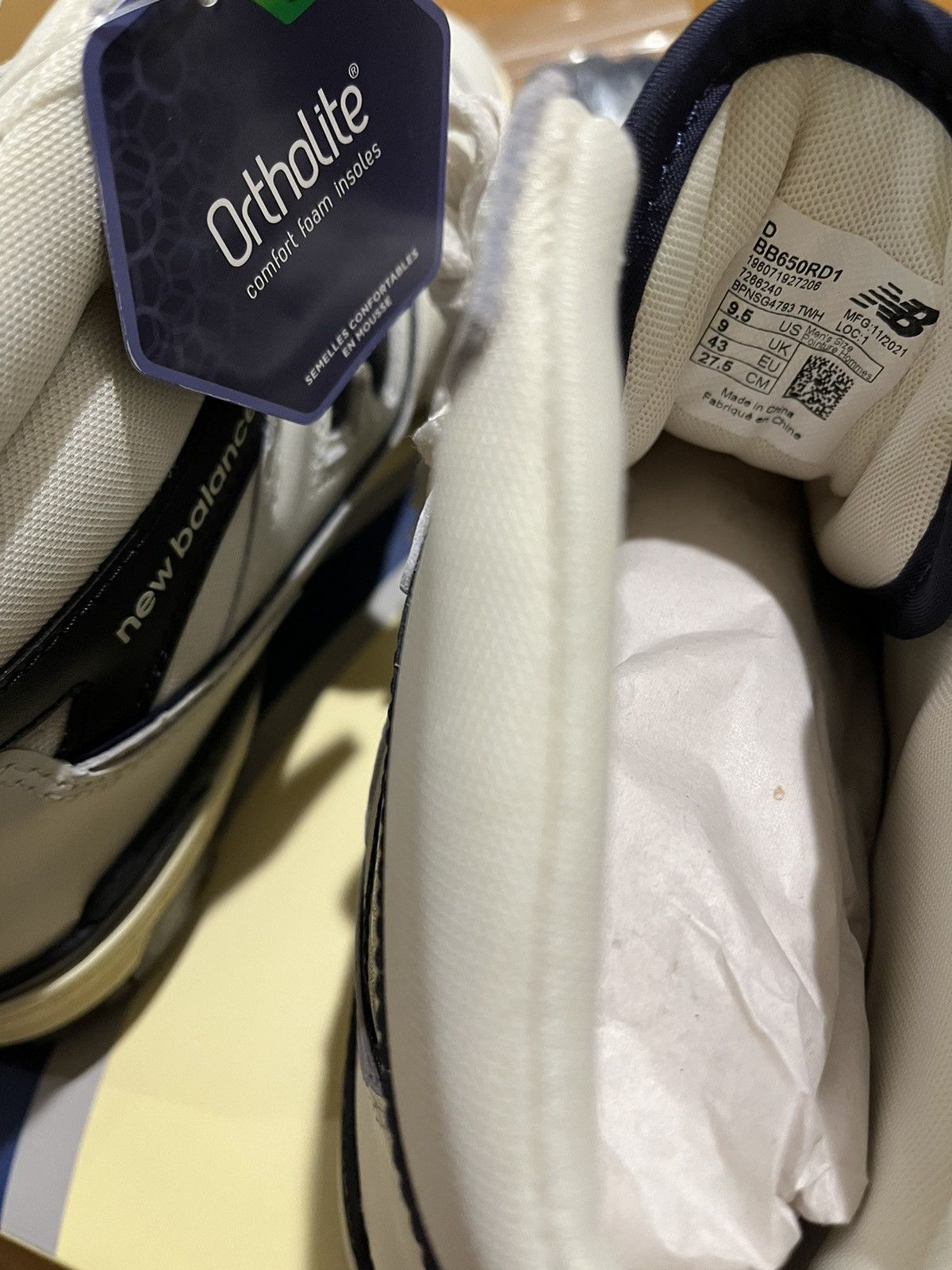 Aime Leon Dore × New Balance US 9.5 ALD NB650 Navy white aime leon dore Size US 9.5 / EU 42-43 - 9 Thumbnail