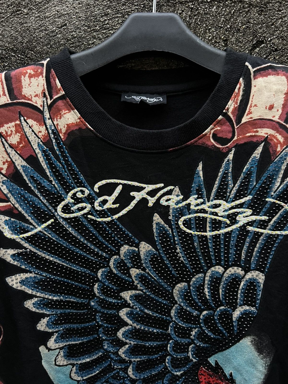 Ed Hardy Ed Hardy Eagle Tee Size US M / EU 48-50 / 2 - 2 Thumbnail