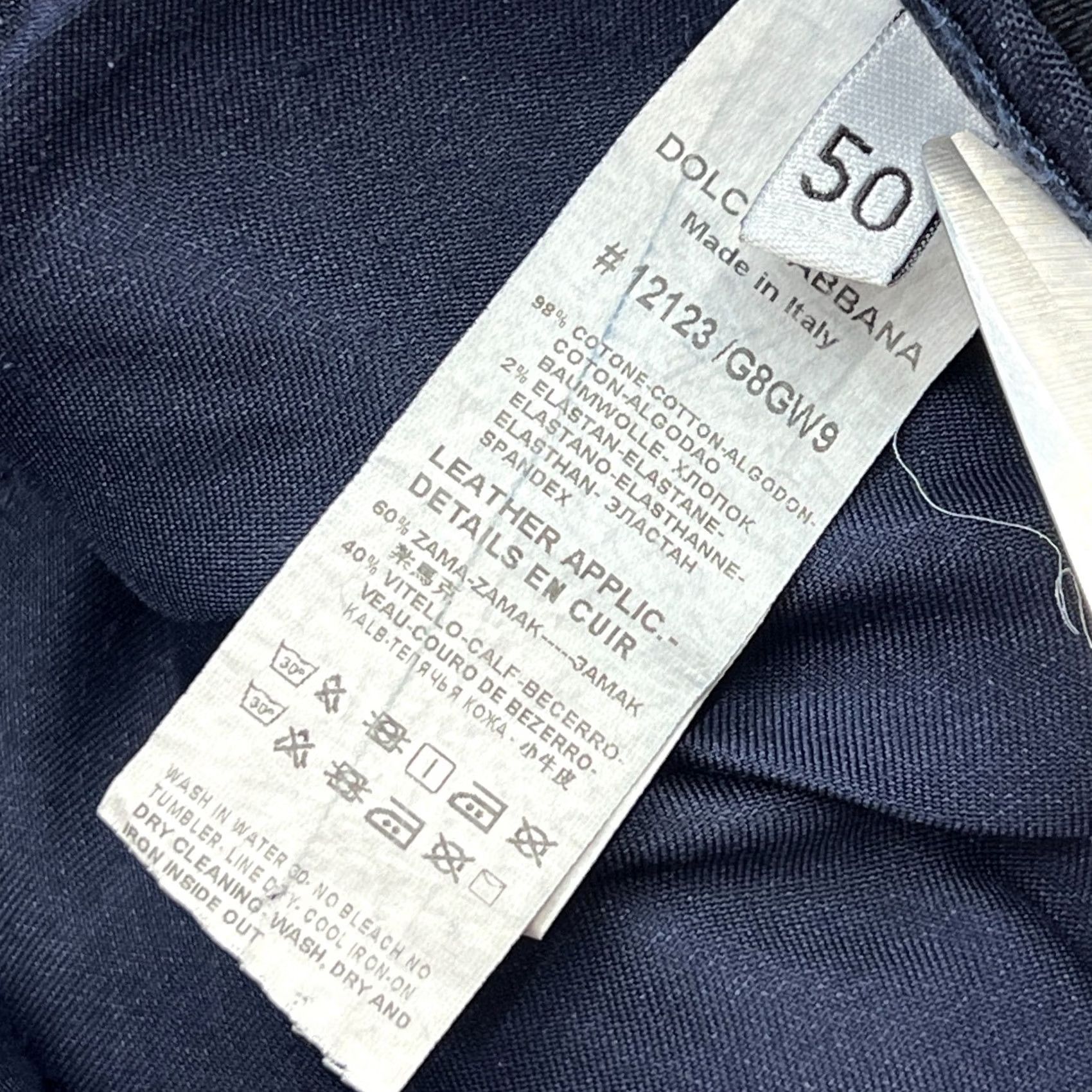 Dolce & Gabbana Dolce&Gabbana Jeans Womens 32x29 Blue Straight Mid Rise Denim Cotton 32 Regular Inseam 29 Vintage: No Womens Jeans Country of Origin: Italy 90s? Size 24" / US 00 / IT 34 - 5 Thumbnail