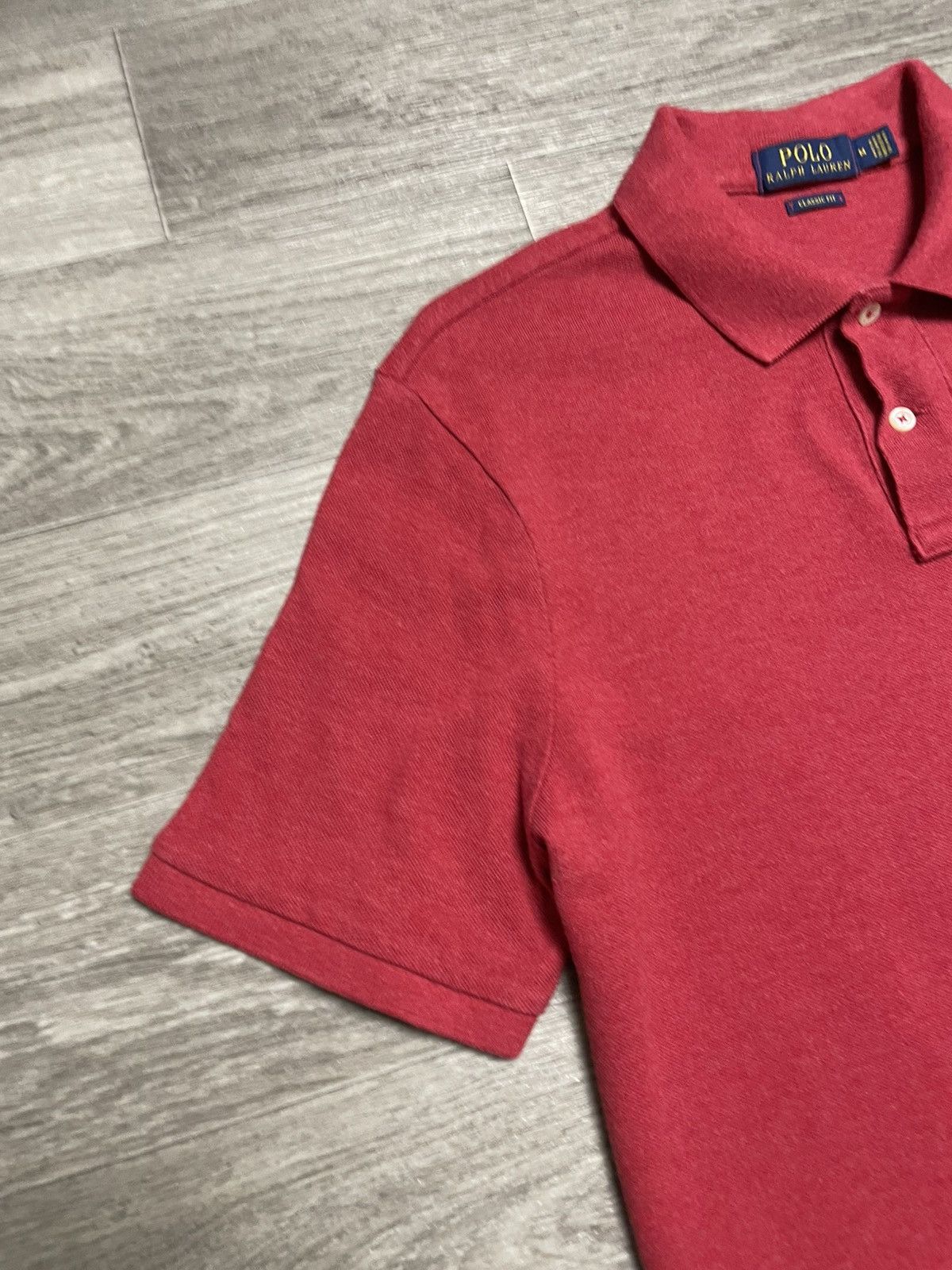 Polo Ralph Lauren Vintage Polo Ralph Lauren Basic Red Polo Shirt Old Money Size US M / EU 48-50 / 2 - 4 Thumbnail