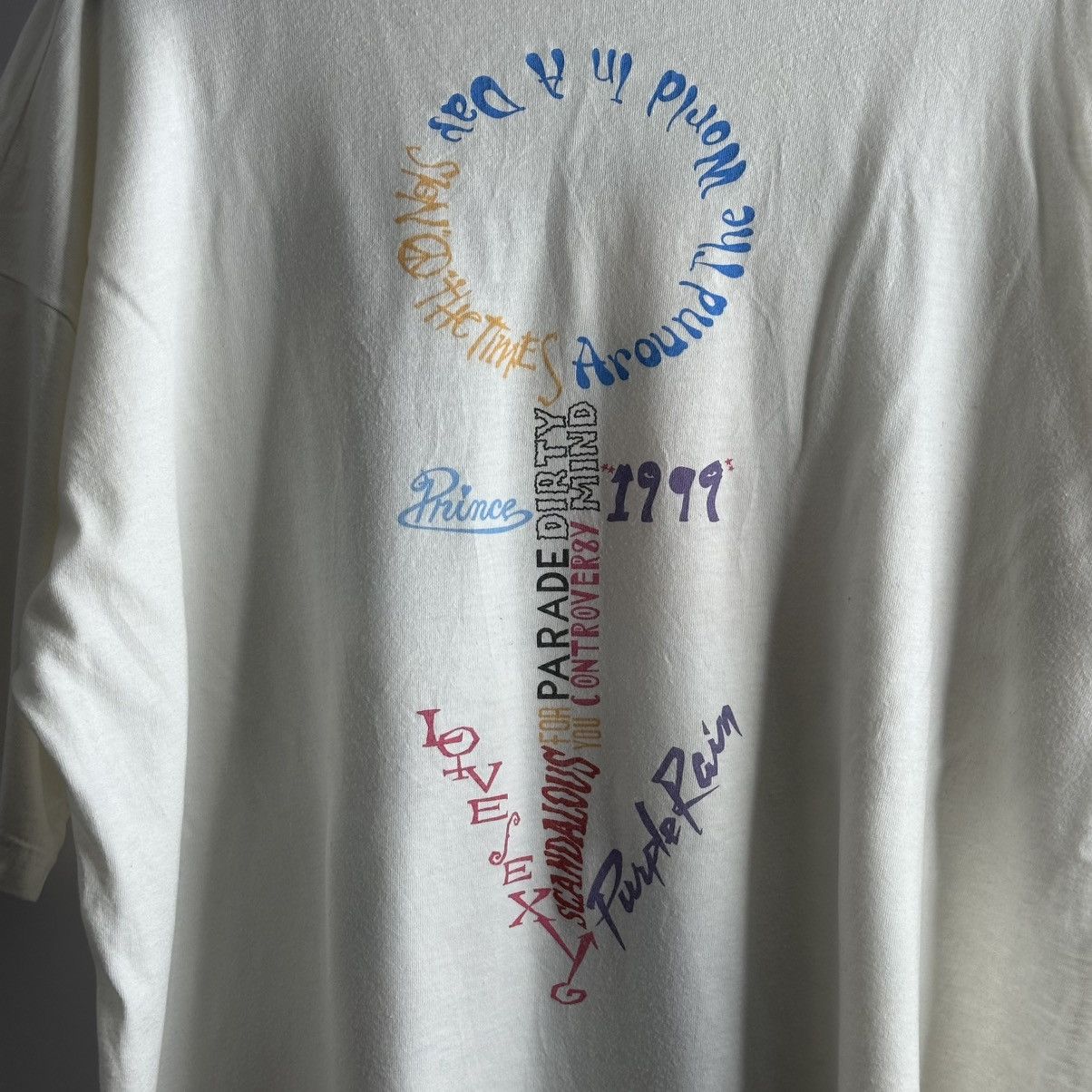 Prince Official 1990 Prince Tour Vintage Rare T-Shirt Size US L / EU 52-54 / 3 - 8 Thumbnail