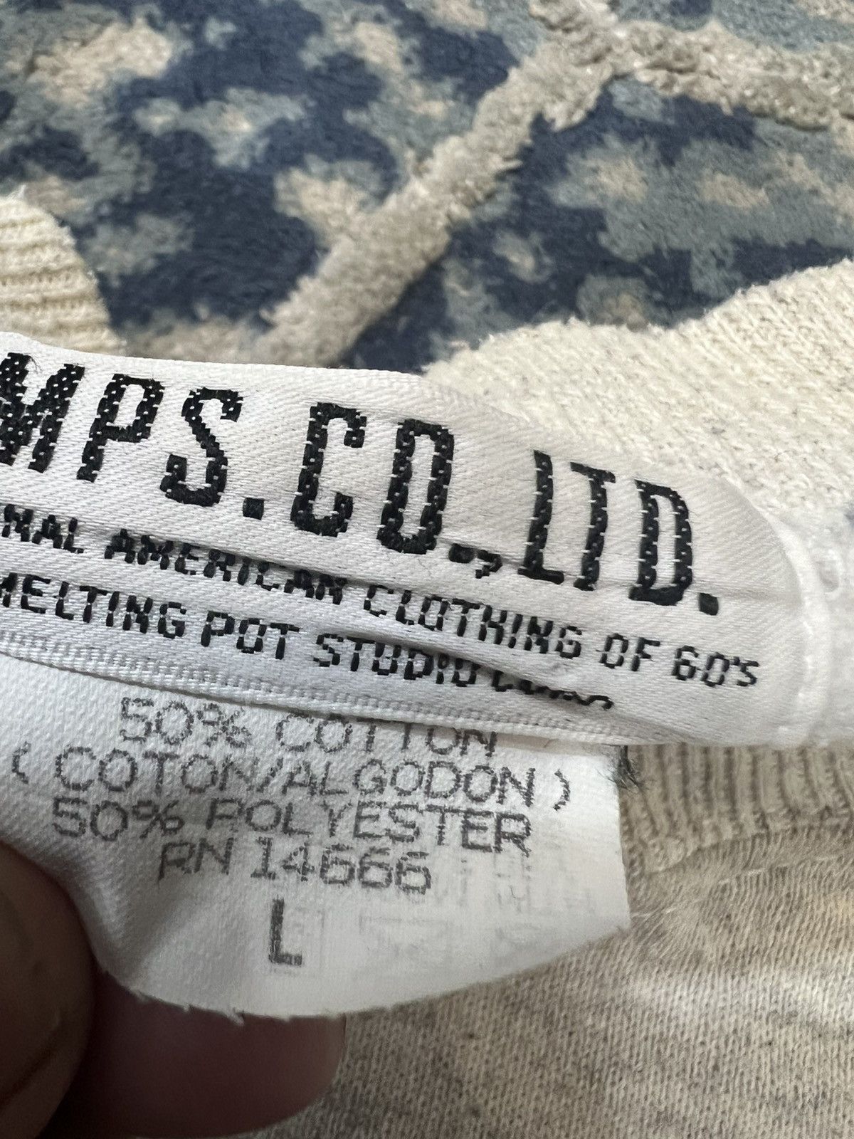 Japanese Brand Vintage 90’’s MPS Sweatshirt Size US L / EU 52-54 / 3 - 5 Thumbnail