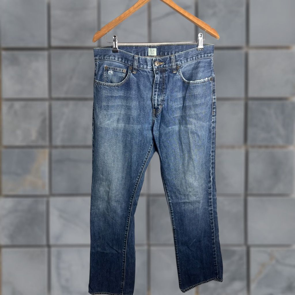 J.Crew J.Crew Jeans Mens Size 34 Dark Wash Blue Bootcut Denim 6138 Jeans Mens 34 Blue Dark Wash Bootcut Regular Rise 32 Inseam 32 USA Theme 6138 Size US 34 / EU 50 - 1 Thumbnail