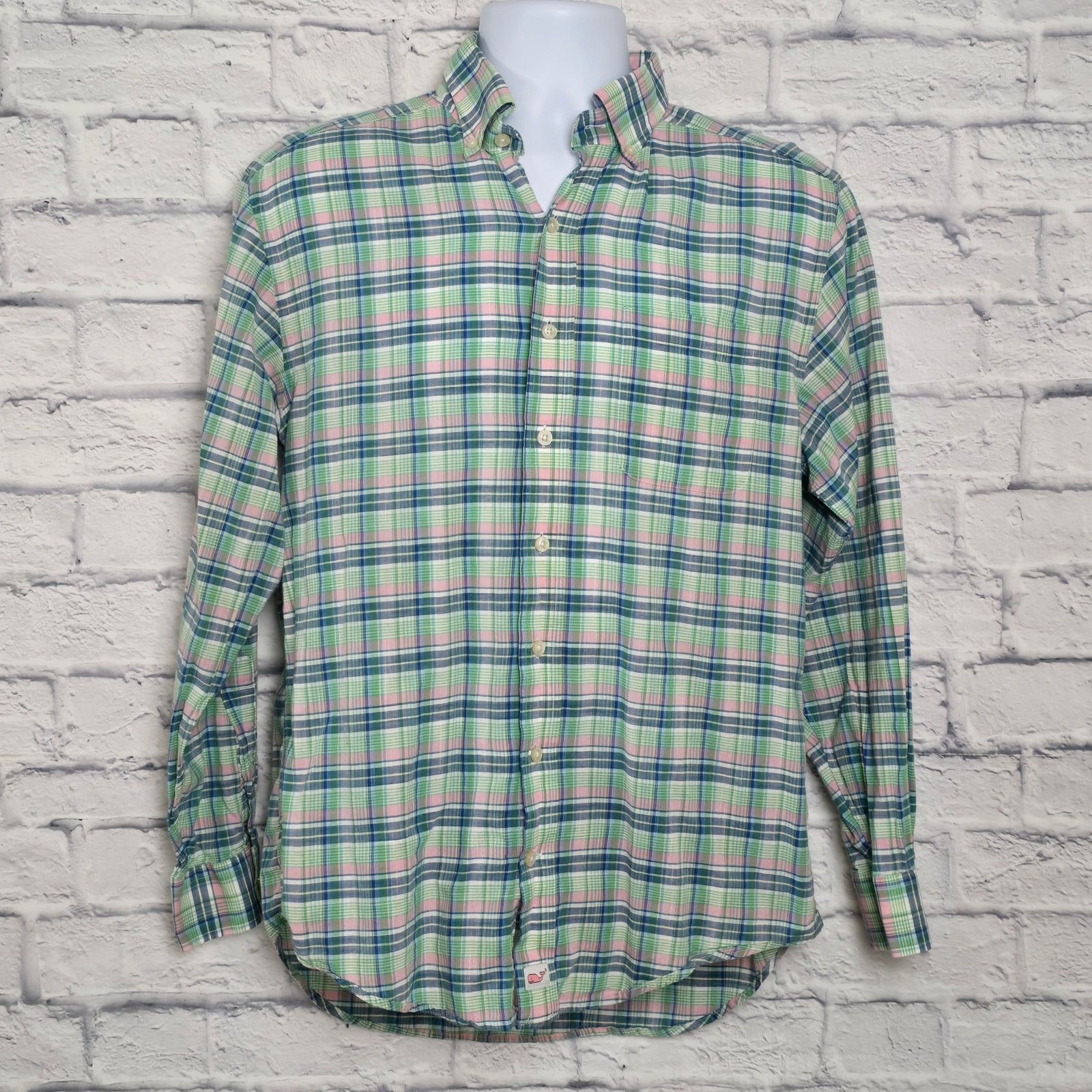 Vineyard Vines Vineyard Vines Small Murray Long Sleeve Button Down Plaid Size US S / EU 44-46 / 1 - 1 Thumbnail