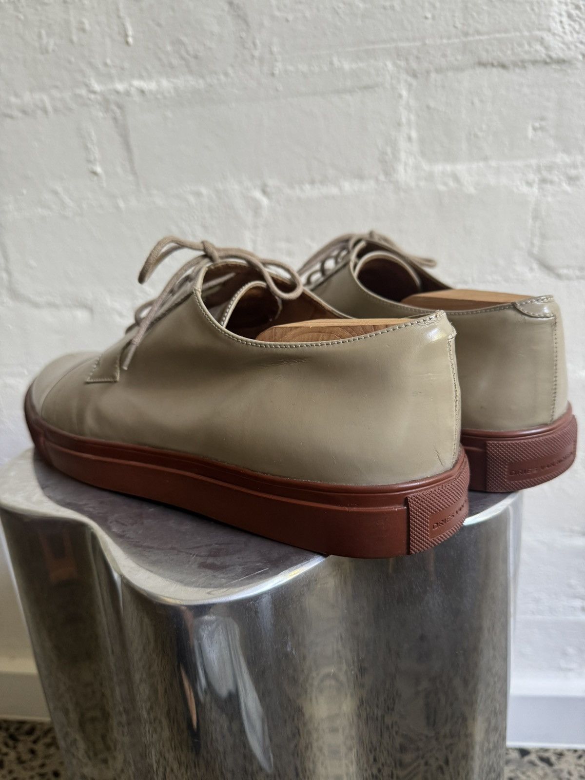 Dries Van Noten Coated leather low top shoes Size US 10 / EU 43 - 8 Thumbnail