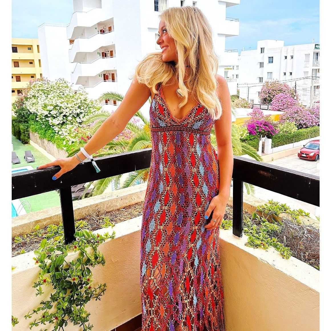 Zara ZARA BLOGGER FAVE!!! V-Neck Midi Dress NWT Size L / US 10 / IT 46 - 11 Thumbnail