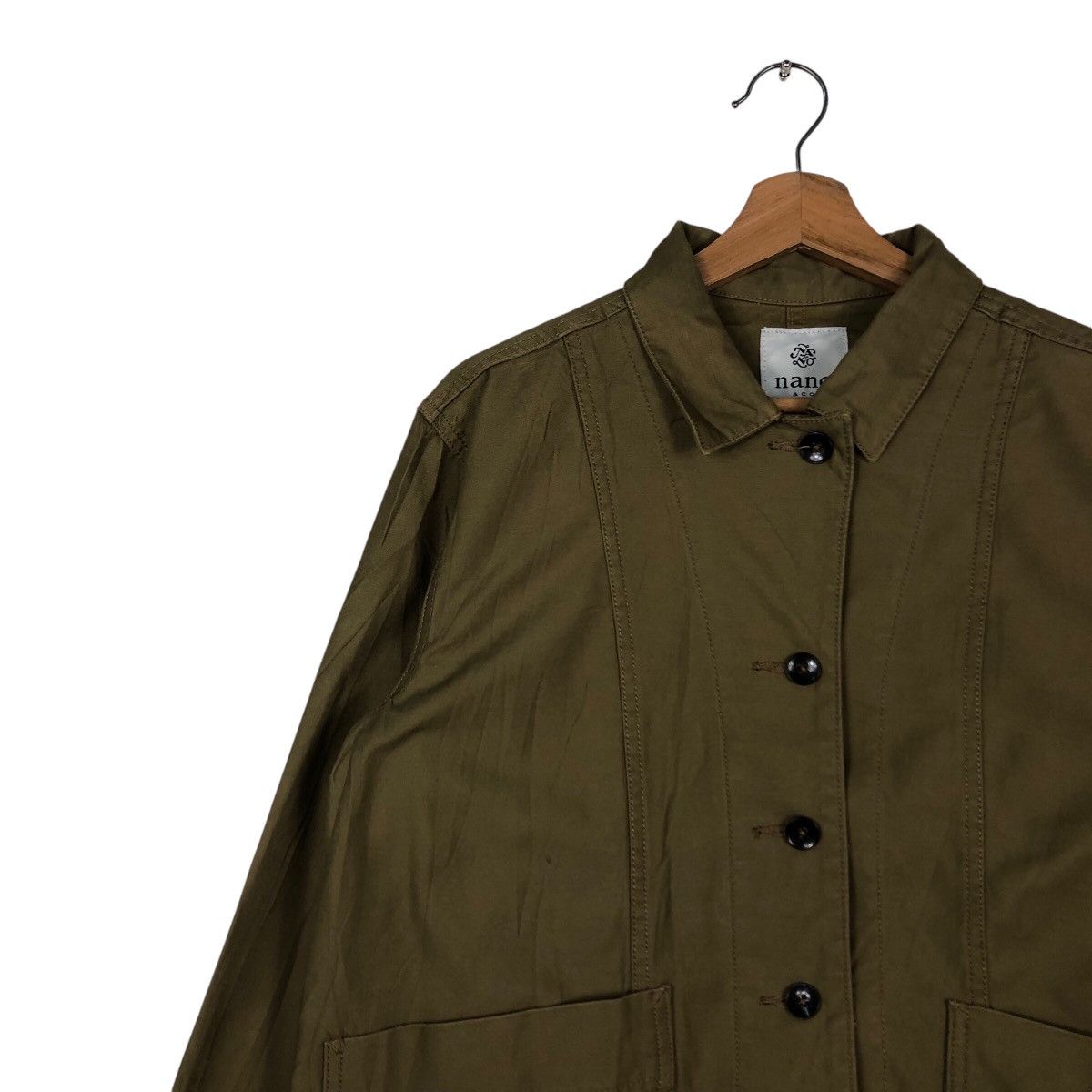 Japanese Brand 📌Vintage Chore Jacket Work Button Nano & Co Issey Miyake Size US M / EU 48-50 / 2 - 8 Thumbnail