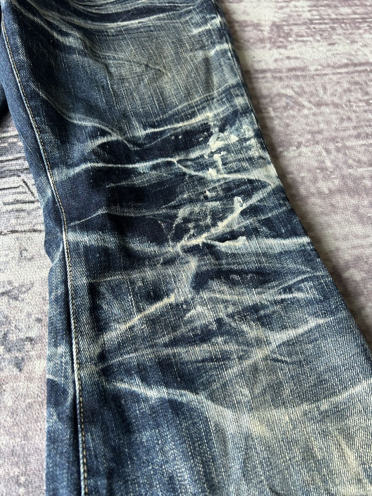 Tornado Mart SUPER FLARED Tornado Mart Washed Jeans Size US 32 / EU 48 - 9 Thumbnail