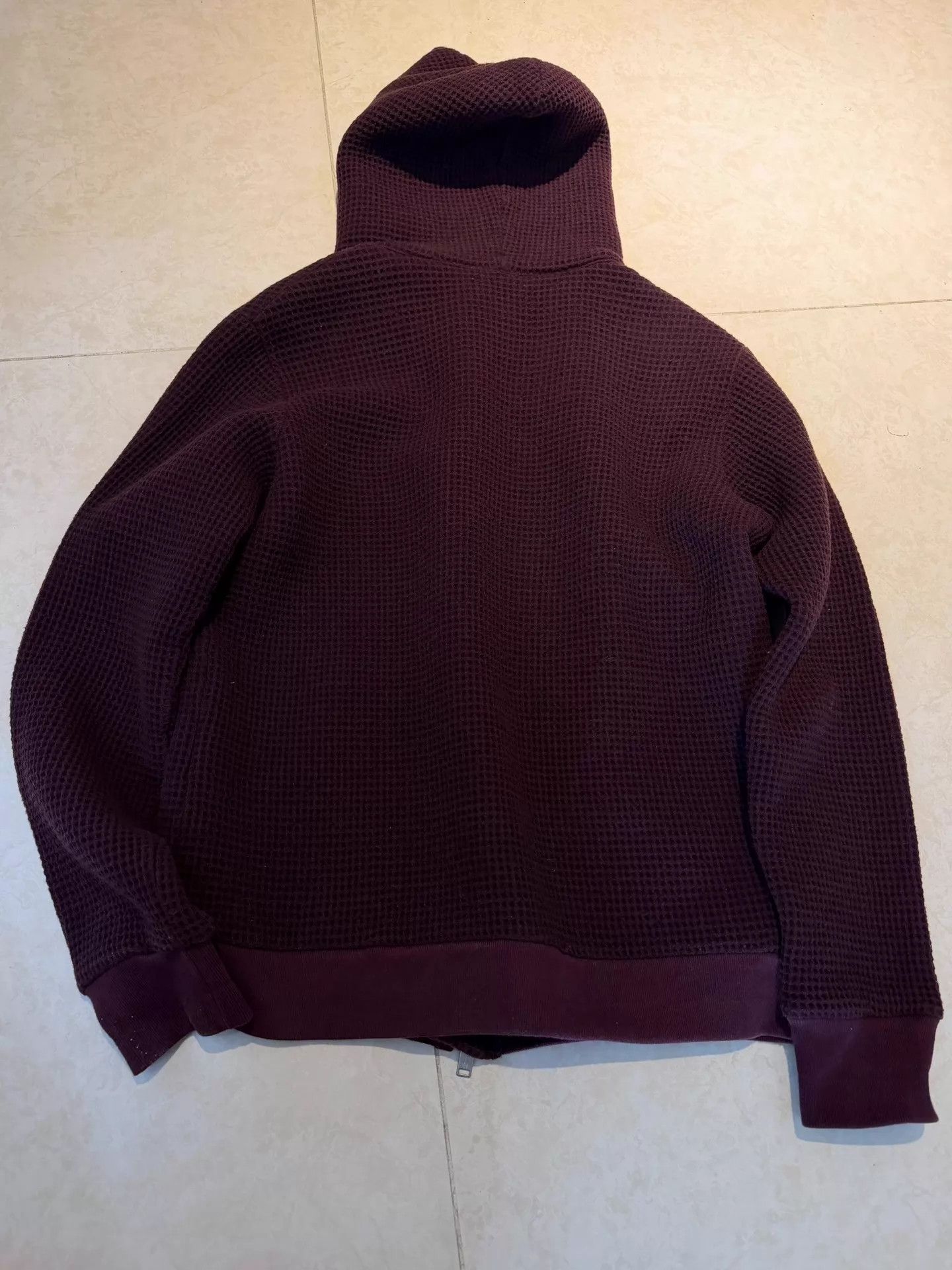 Undercover UNDERCOVER Burgundy Rivet Slant Zip Hoodie 9/10 Unisex 2 Size US M / EU 48-50 / 2 - 6 Thumbnail