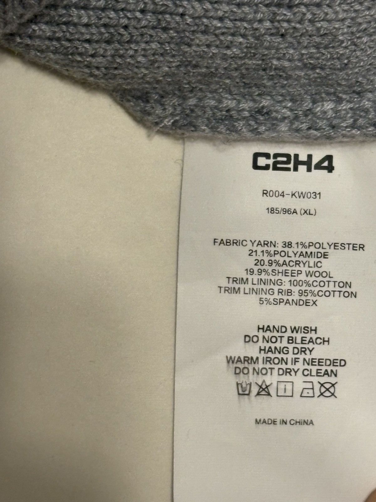 C2H4 C2H4 Distressed Crewneck Size US XL / EU 56 / 4 - 8 Thumbnail